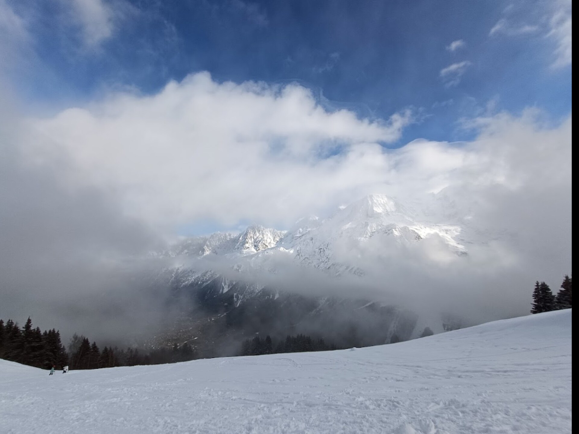 Knus appartement voor 6 met zwembad in Les Houches, dichtbij Chamonix - foto 17