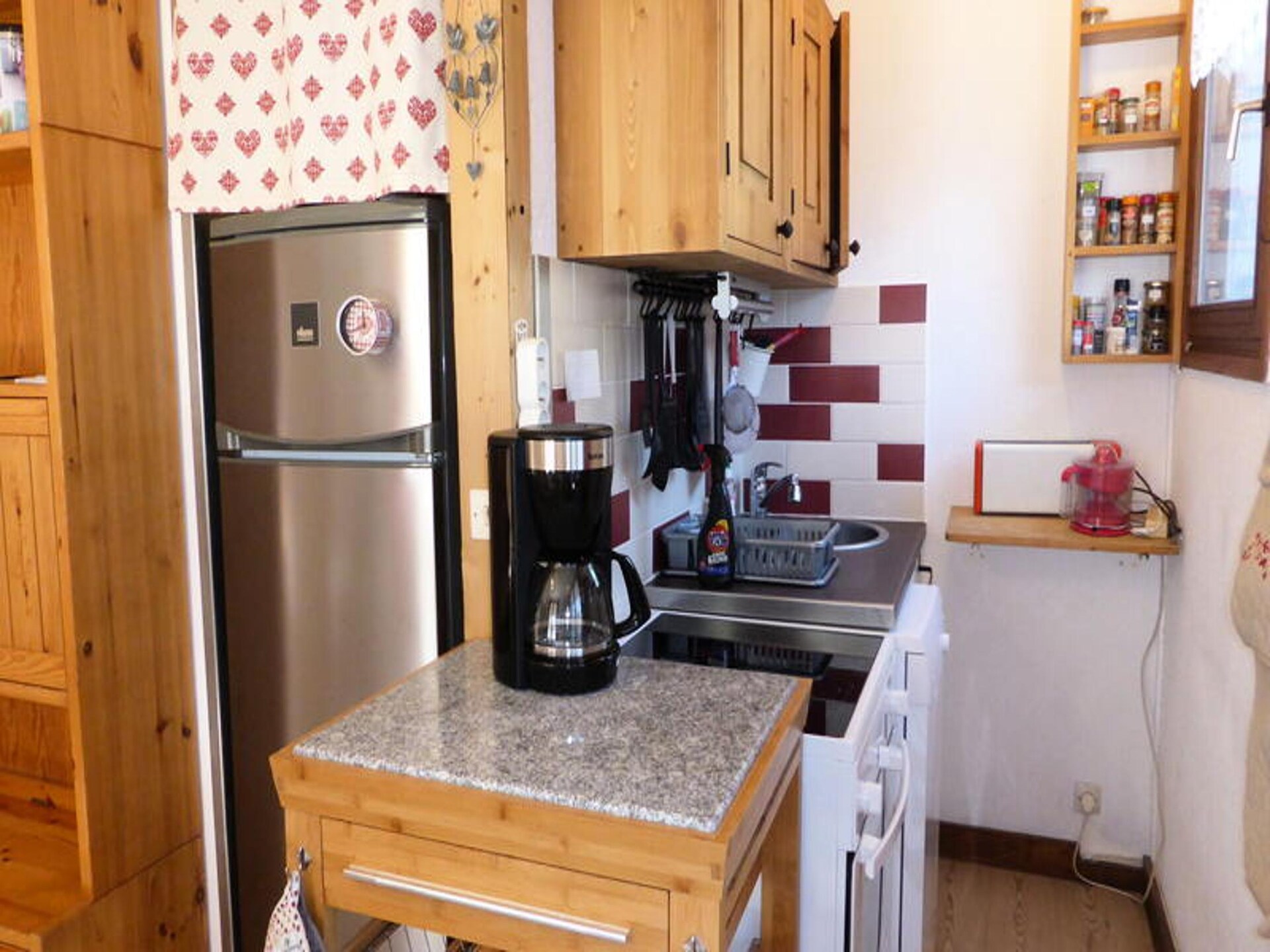 Appartement met Mont-Blanc uitzicht in Les Houches, 6 pers., 200m van ijsbaan - foto 11