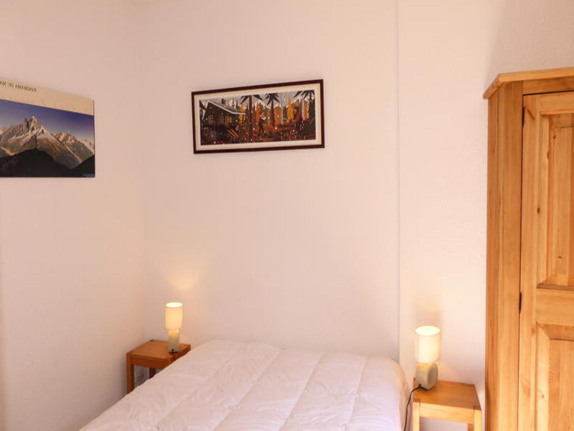 Appartement met Mont-Blanc uitzicht in Les Houches, 6 pers., 200m van ijsbaan - foto 15