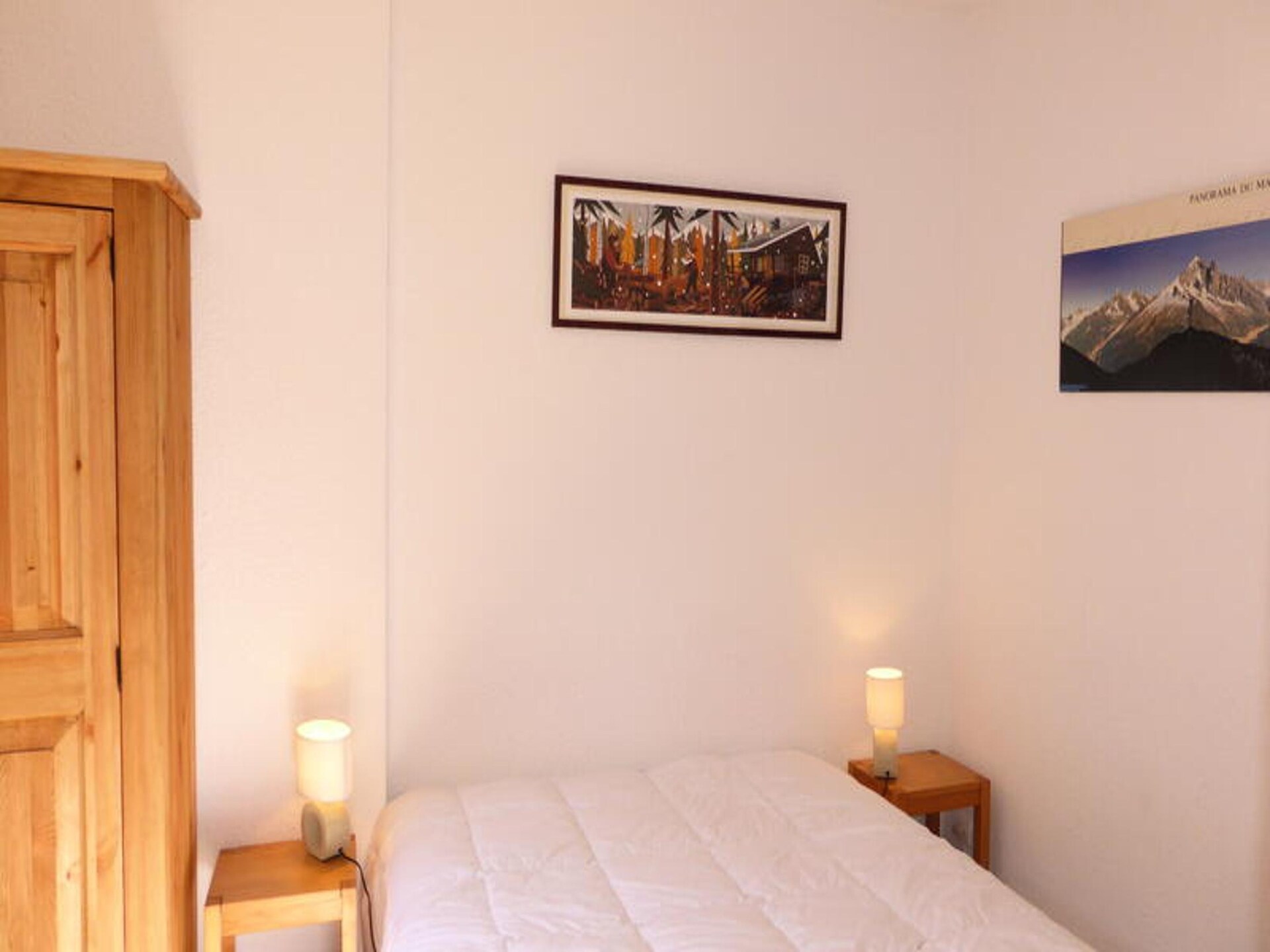 Appartement met Mont-Blanc uitzicht in Les Houches, 6 pers., 200m van ijsbaan - foto 12