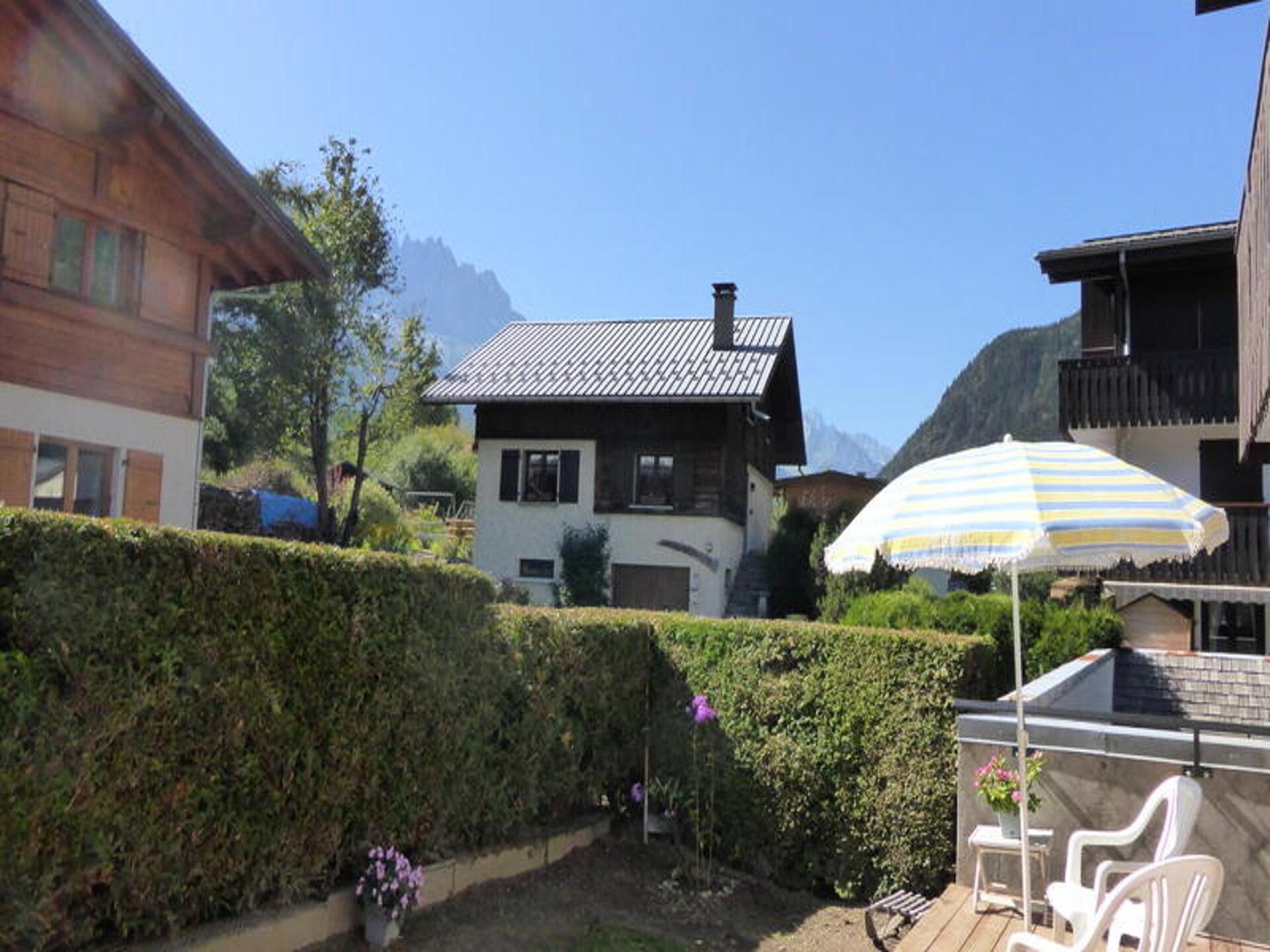 Appartement met Mont-Blanc uitzicht in Les Houches, 6 pers., 200m van ijsbaan - foto 19