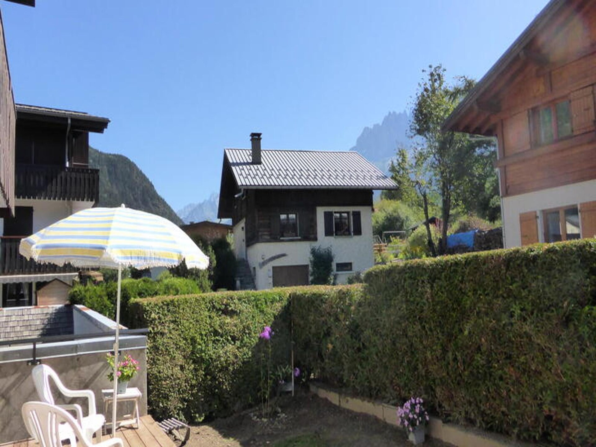 Appartement met Mont-Blanc uitzicht in Les Houches, 6 pers., 200m van ijsbaan - foto 20