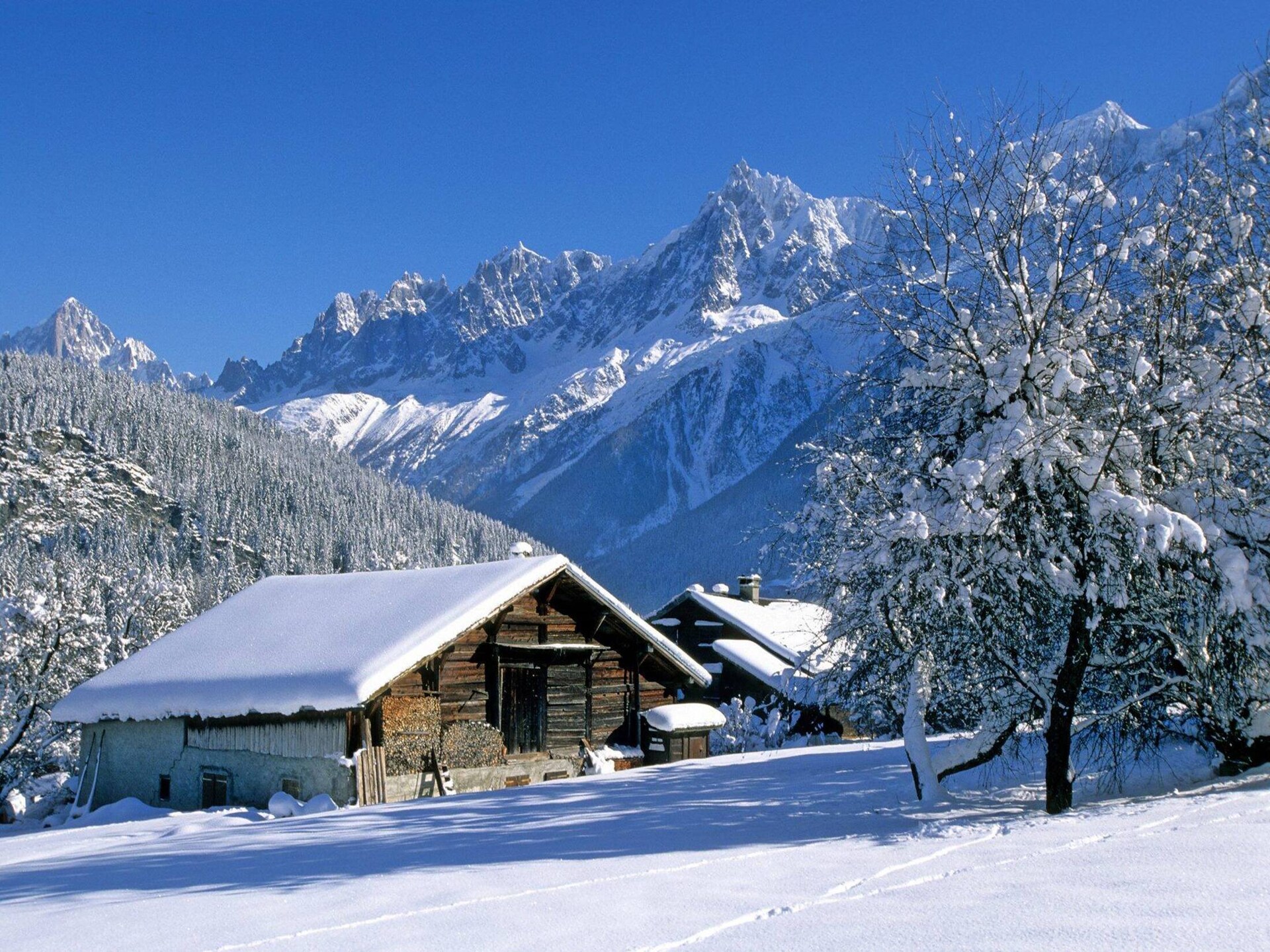 Appartement met Mont-Blanc uitzicht in Les Houches, 6 pers., 200m van ijsbaan - foto 23