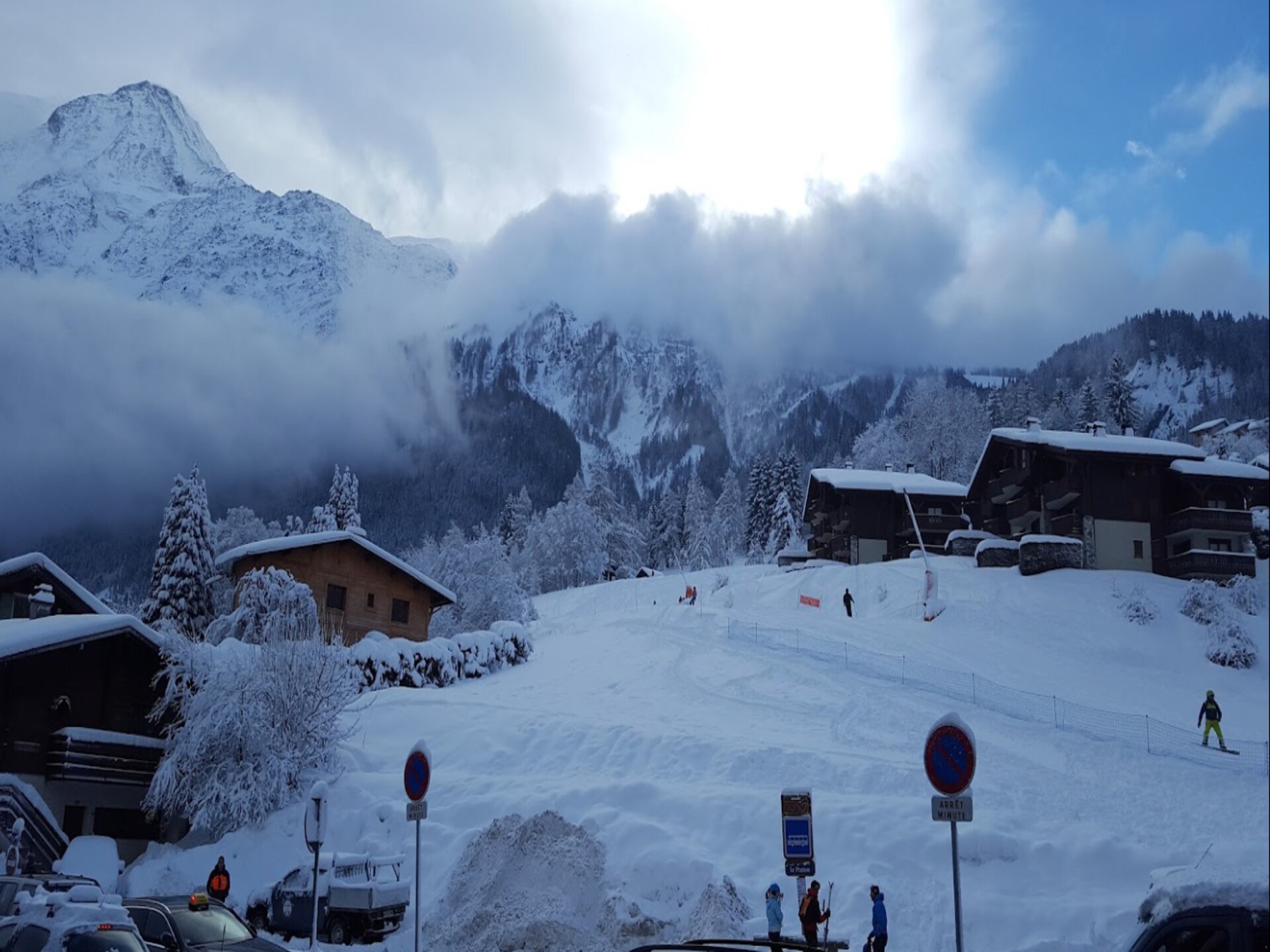 Knus appartement in Les Houches, 100m van de skilift & dichtbij het meer - foto 21