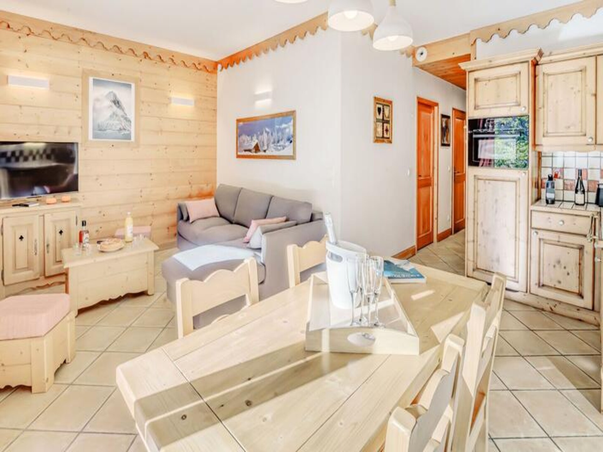 Résidence Les Alpages: Ruim 6-persoons appartement in Champagny-en-Vanoise - foto 18