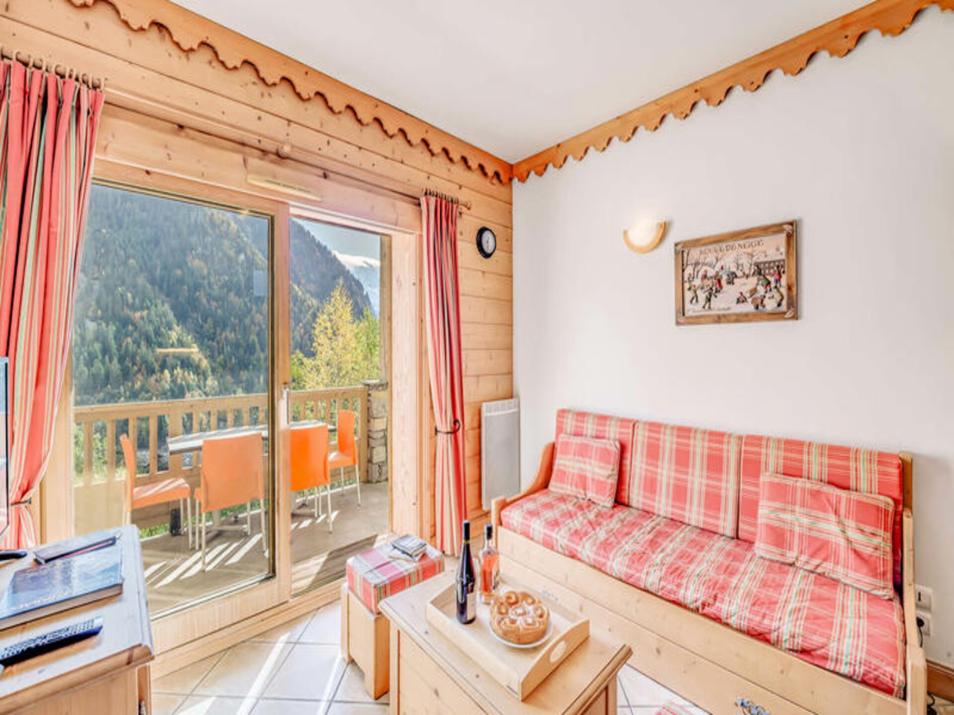 Résidence Les Alpages: Zuid-balkon, zwembad & uitzicht op de Vanoise - foto 17