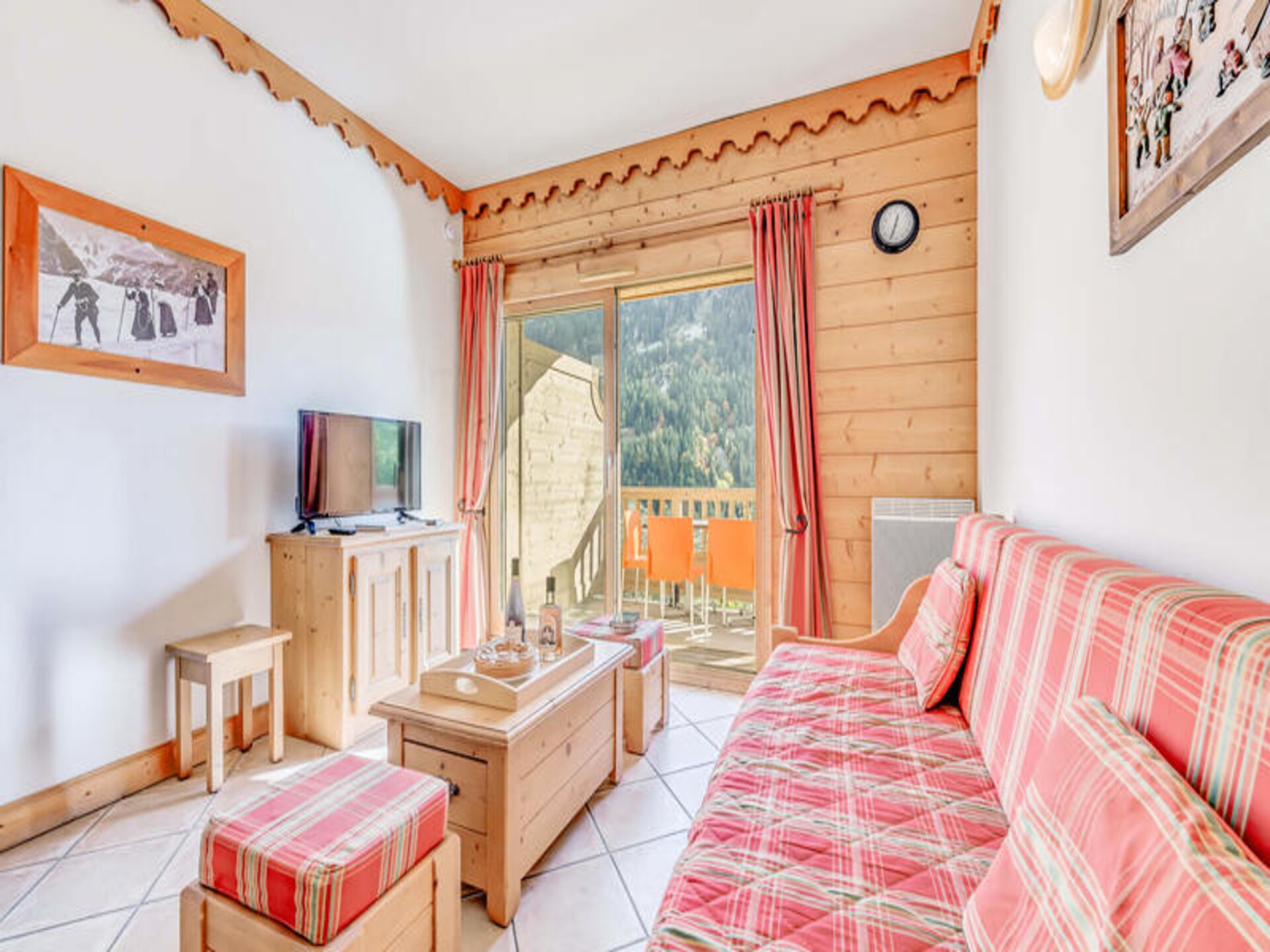 Résidence Les Alpages: Zuid-balkon, zwembad & uitzicht op de Vanoise - foto 18