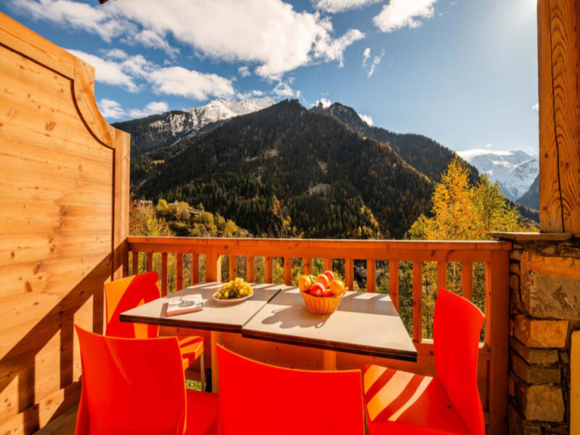 Résidence Les Alpages: Zuid-balkon, zwembad & uitzicht op de Vanoise - foto 29