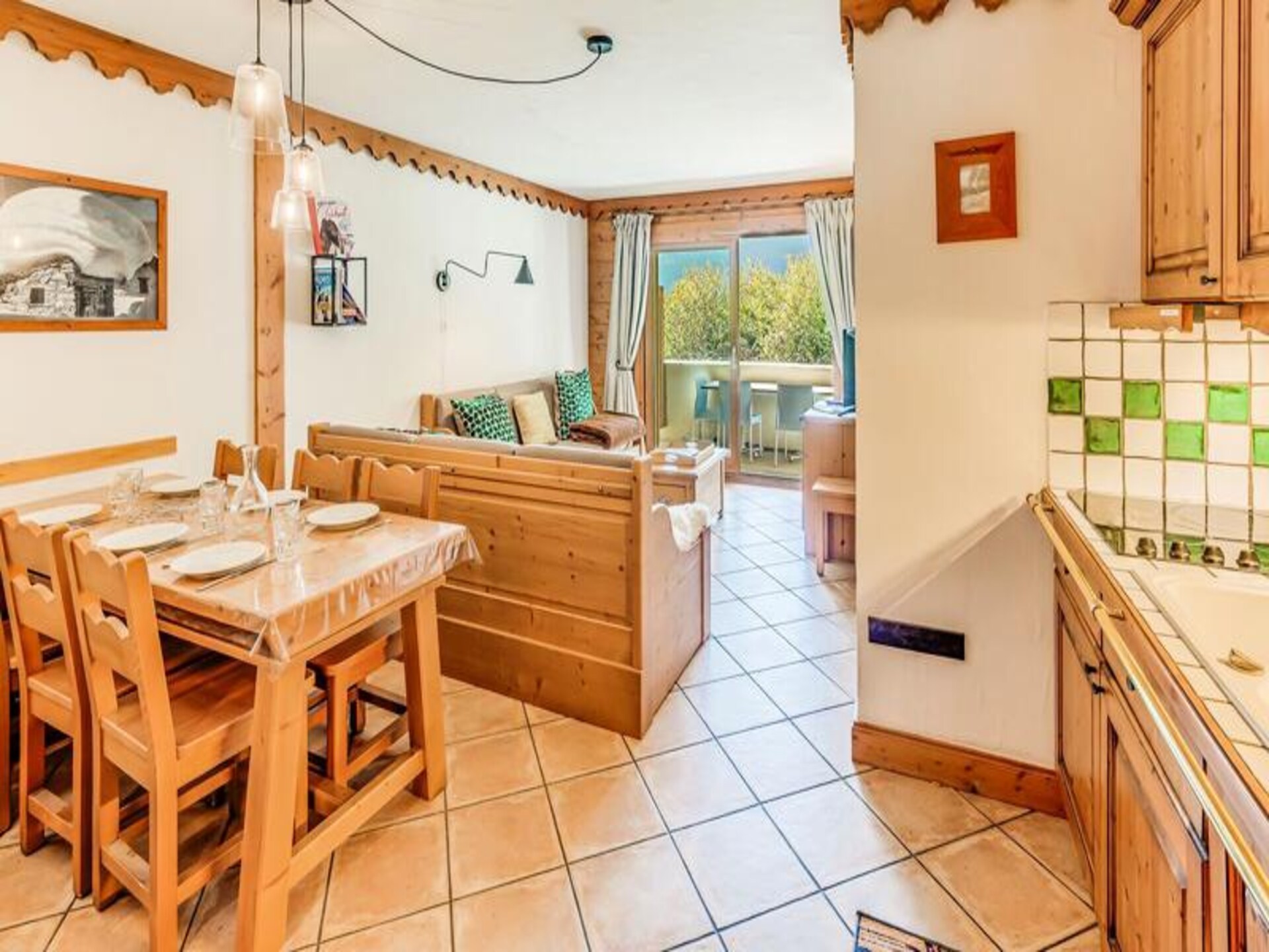 Ruim chalet-appartement voor 8 personen met uitzicht op het Vanoise-massief - foto 18