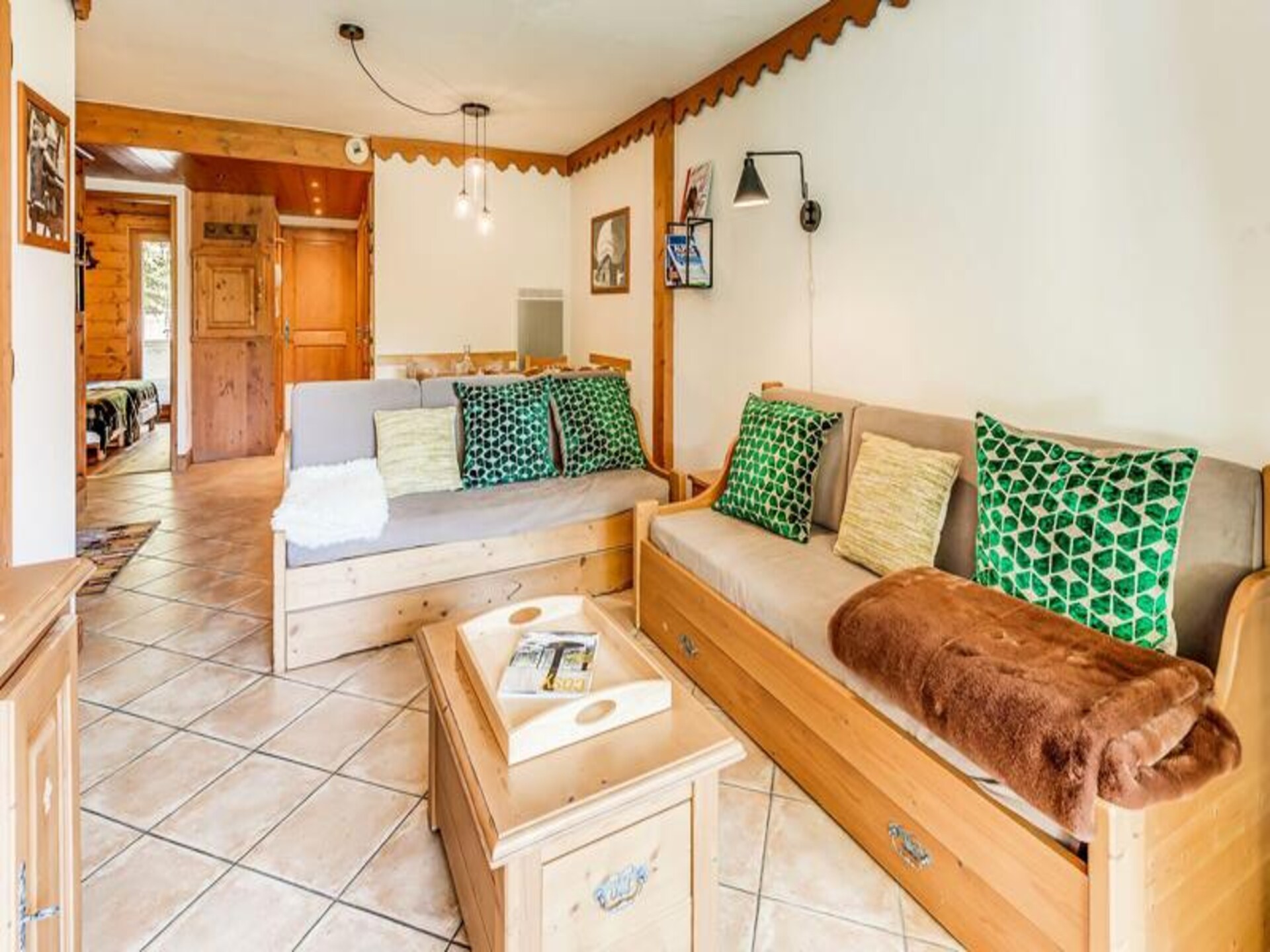 Ruim chalet-appartement voor 8 personen met uitzicht op het Vanoise-massief - foto 27