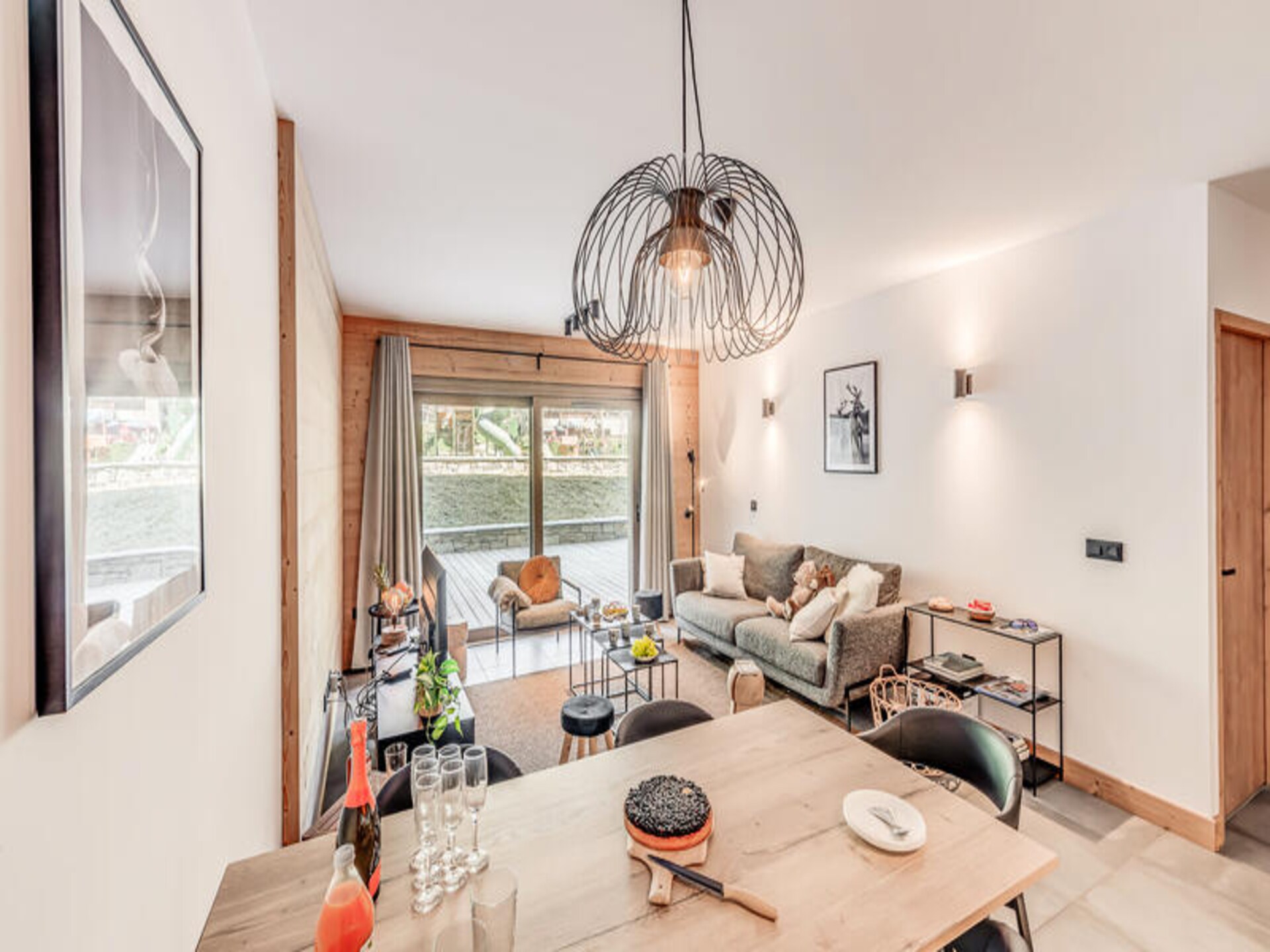 Modern 6-persoons appartement met bergzicht in Champagny-en-Vanoise - foto 17