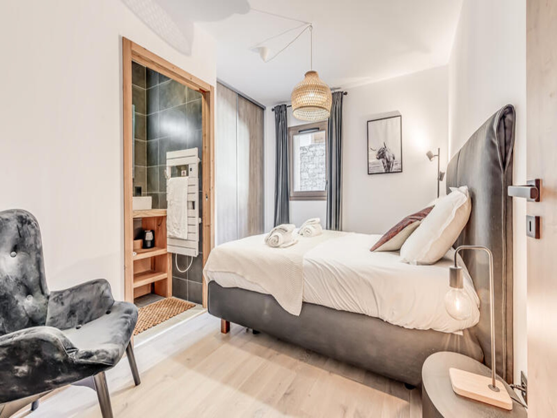 Modern 6-persoons appartement met bergzicht in Champagny-en-Vanoise - foto 21