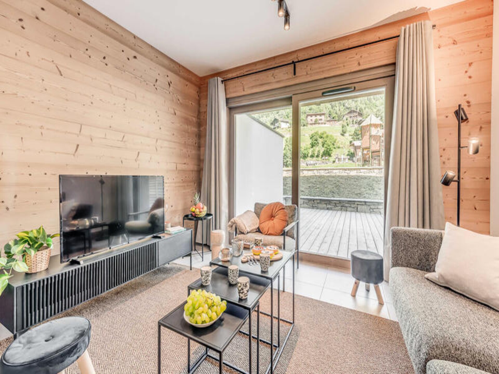 Modern 6-persoons appartement met bergzicht in Champagny-en-Vanoise - foto 31