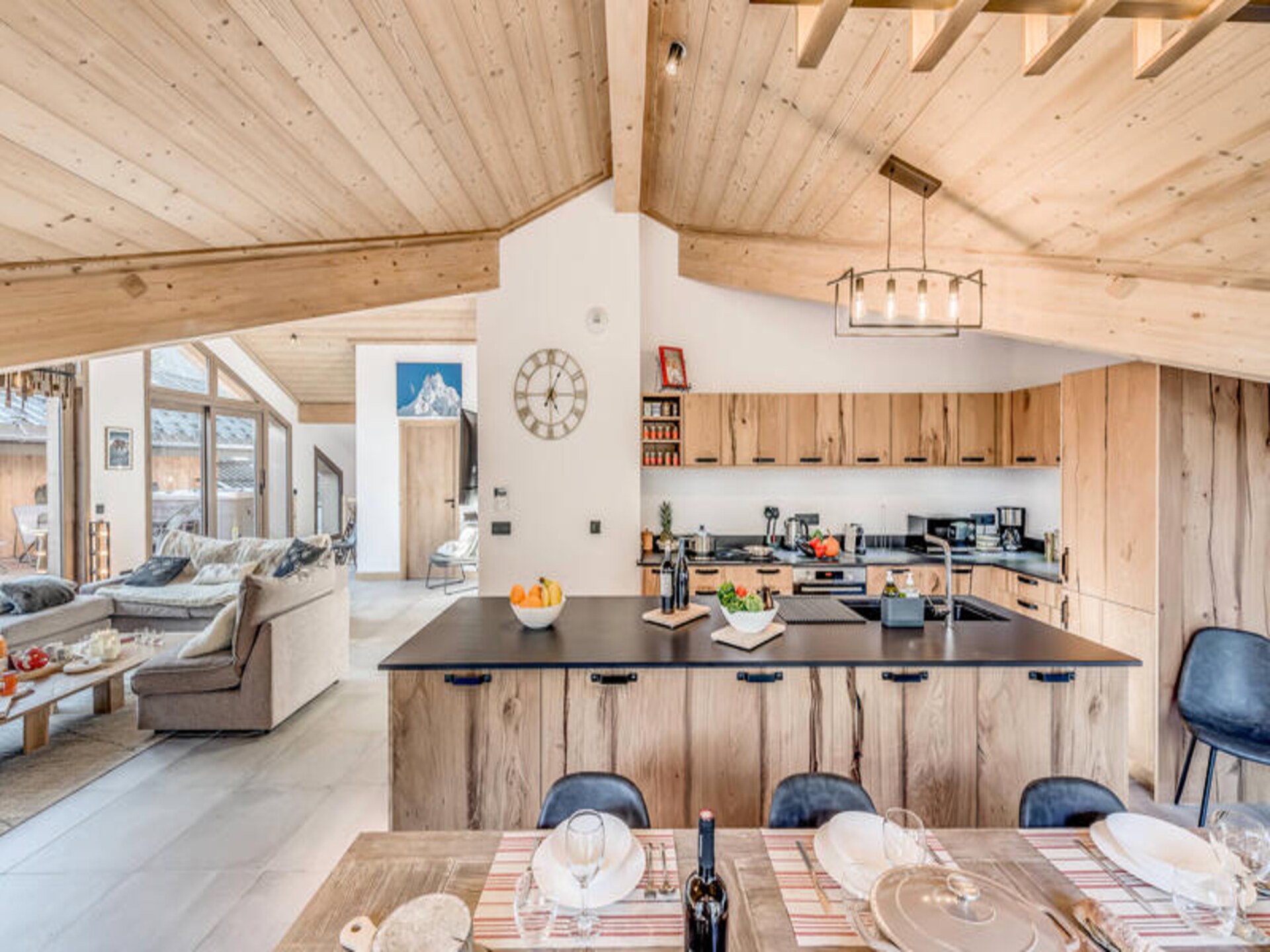 Luxe duplex voor 14 personen met jacuzzi en uitzicht op de Vanoise - foto 18