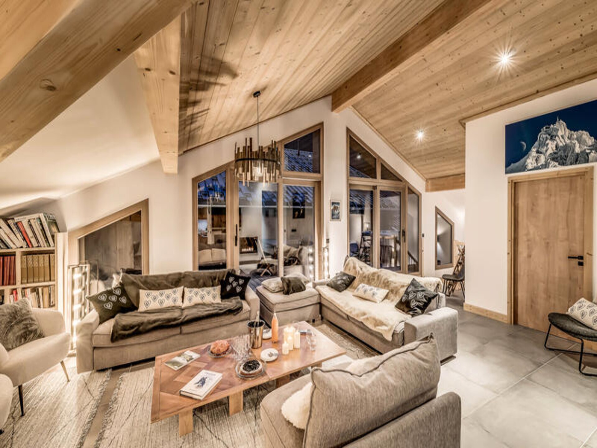 Luxe duplex voor 14 personen met jacuzzi en uitzicht op de Vanoise - foto 21