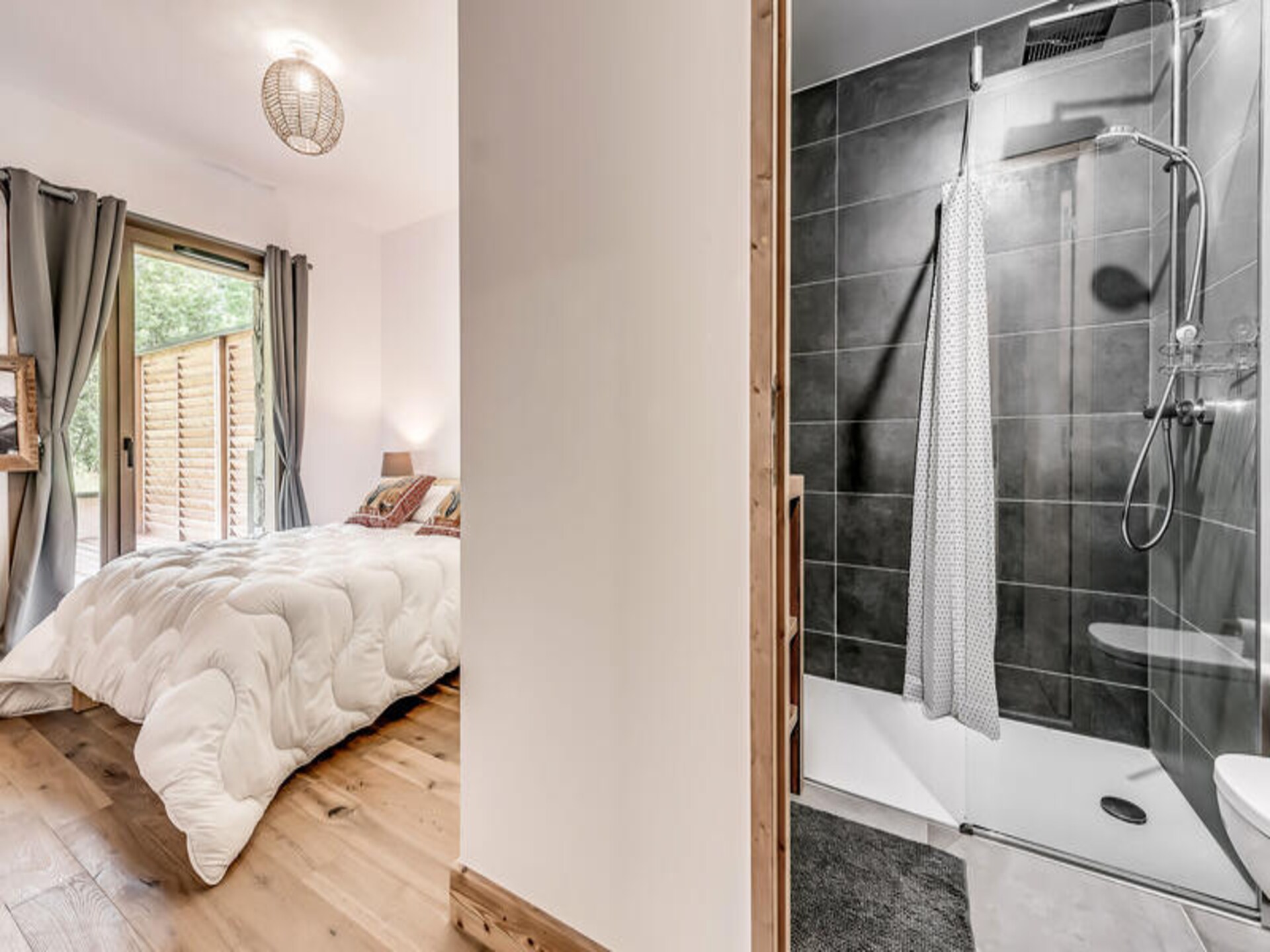 Luxe appartement Champagny en Vanoise | 8 personen | Terras met bergzicht - foto 20