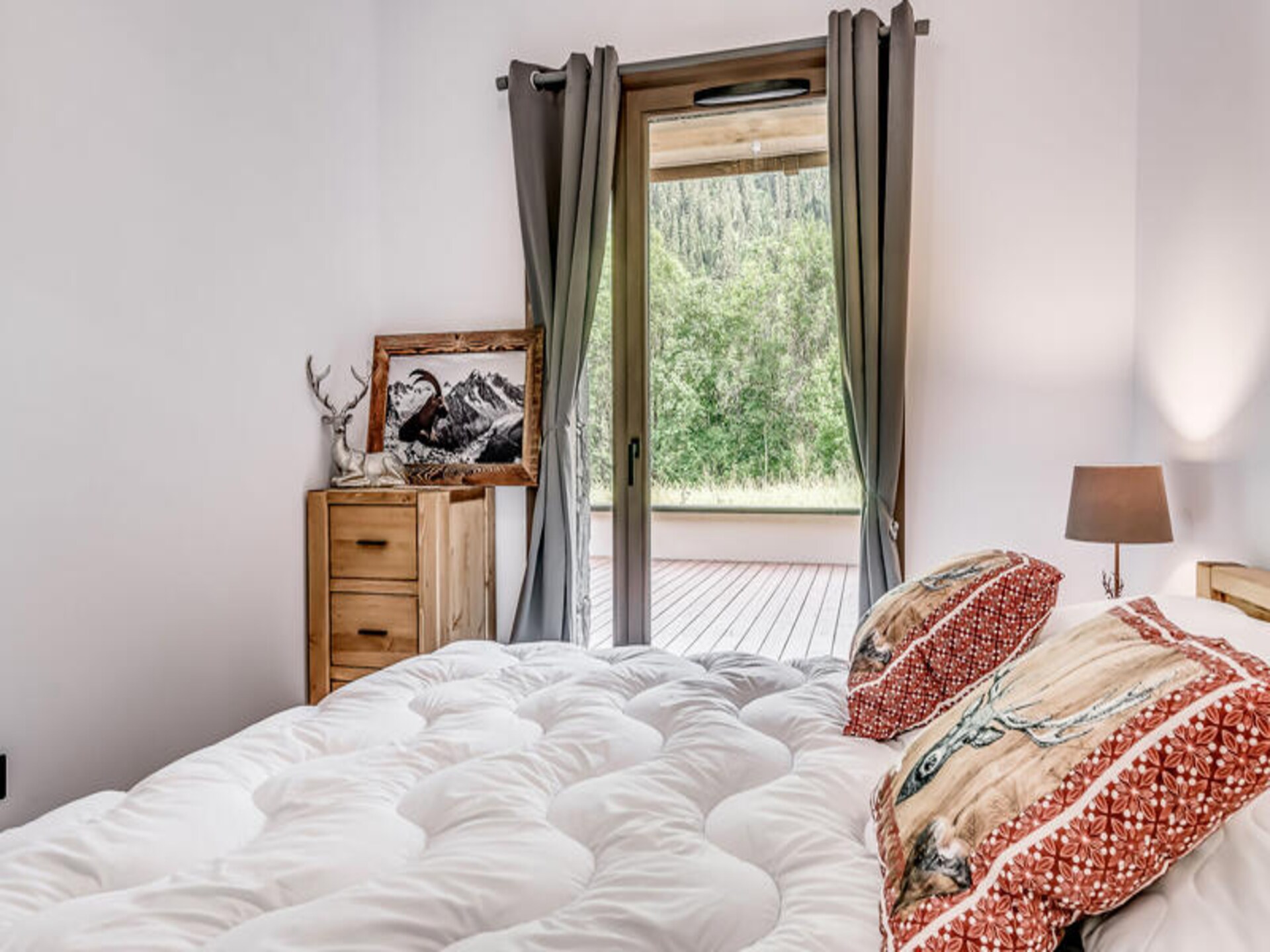 Luxe appartement Champagny en Vanoise | 8 personen | Terras met bergzicht - foto 25