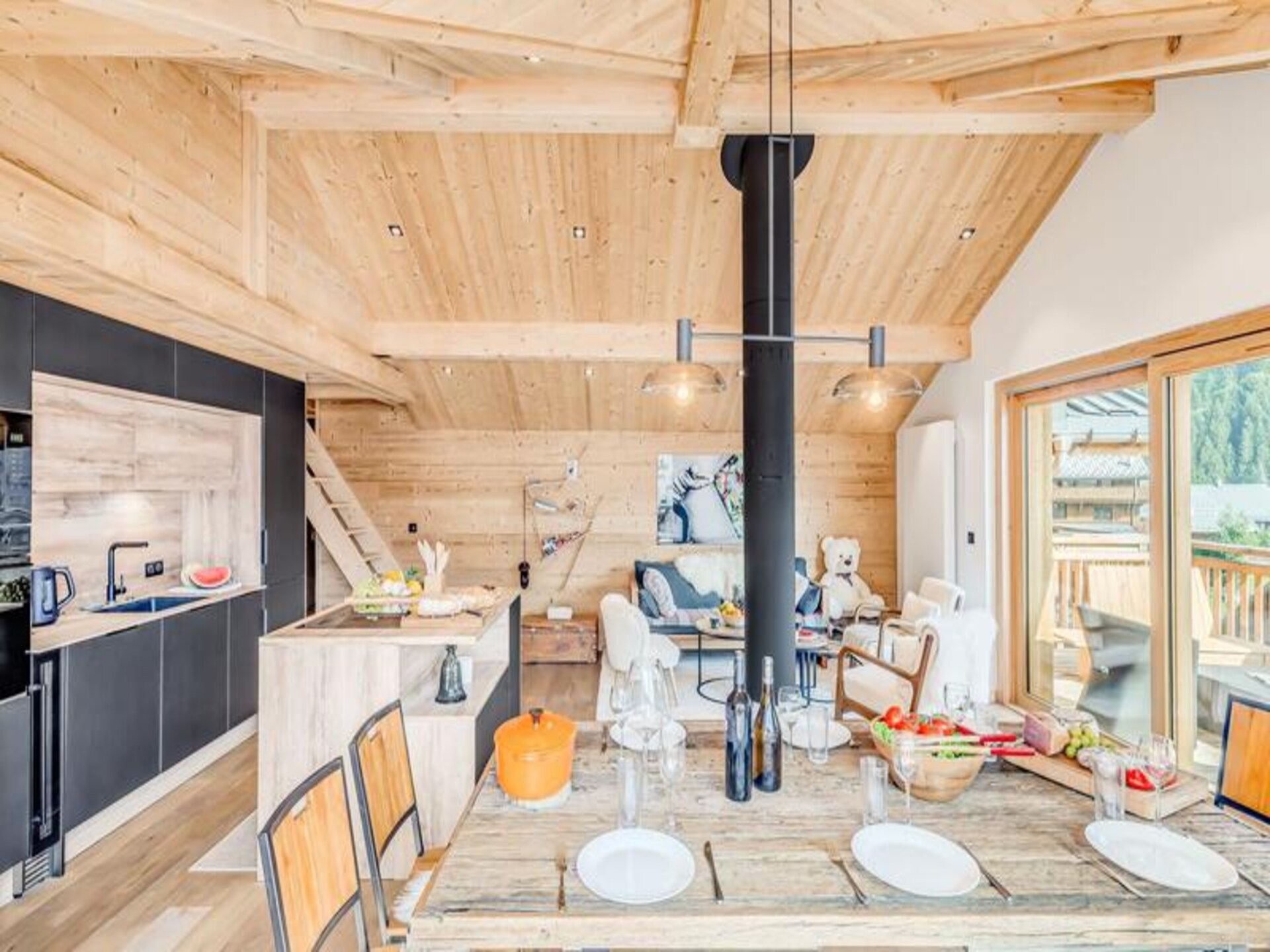 Duplex Appartement 12p in Champagny en Vanoise, 200m van de piste - foto 23