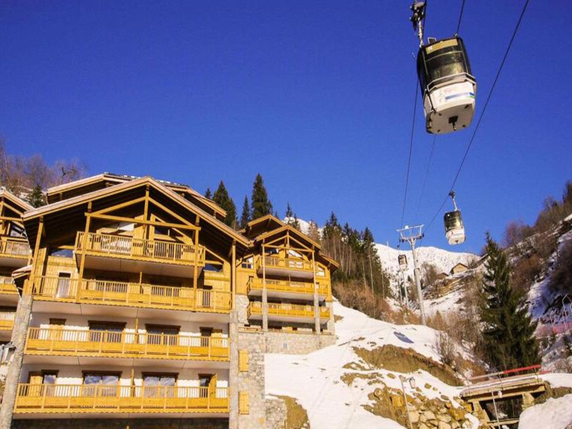 Ruim duplexappartement voor 10 personen, direct aan de piste in Champagny-en-Vanoise - foto 23