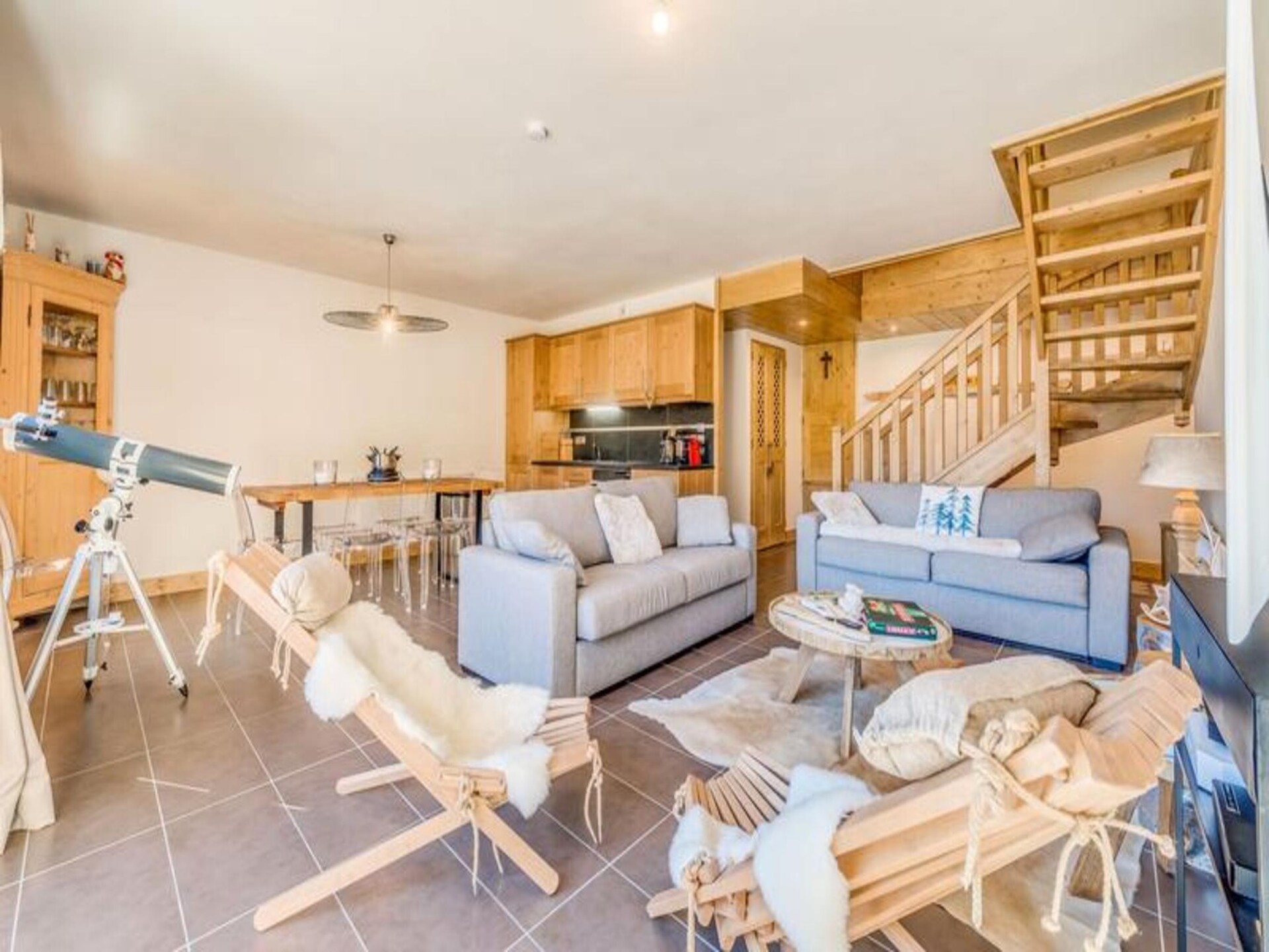 Ruim duplexappartement voor 10 personen, direct aan de piste in Champagny-en-Vanoise - foto 24