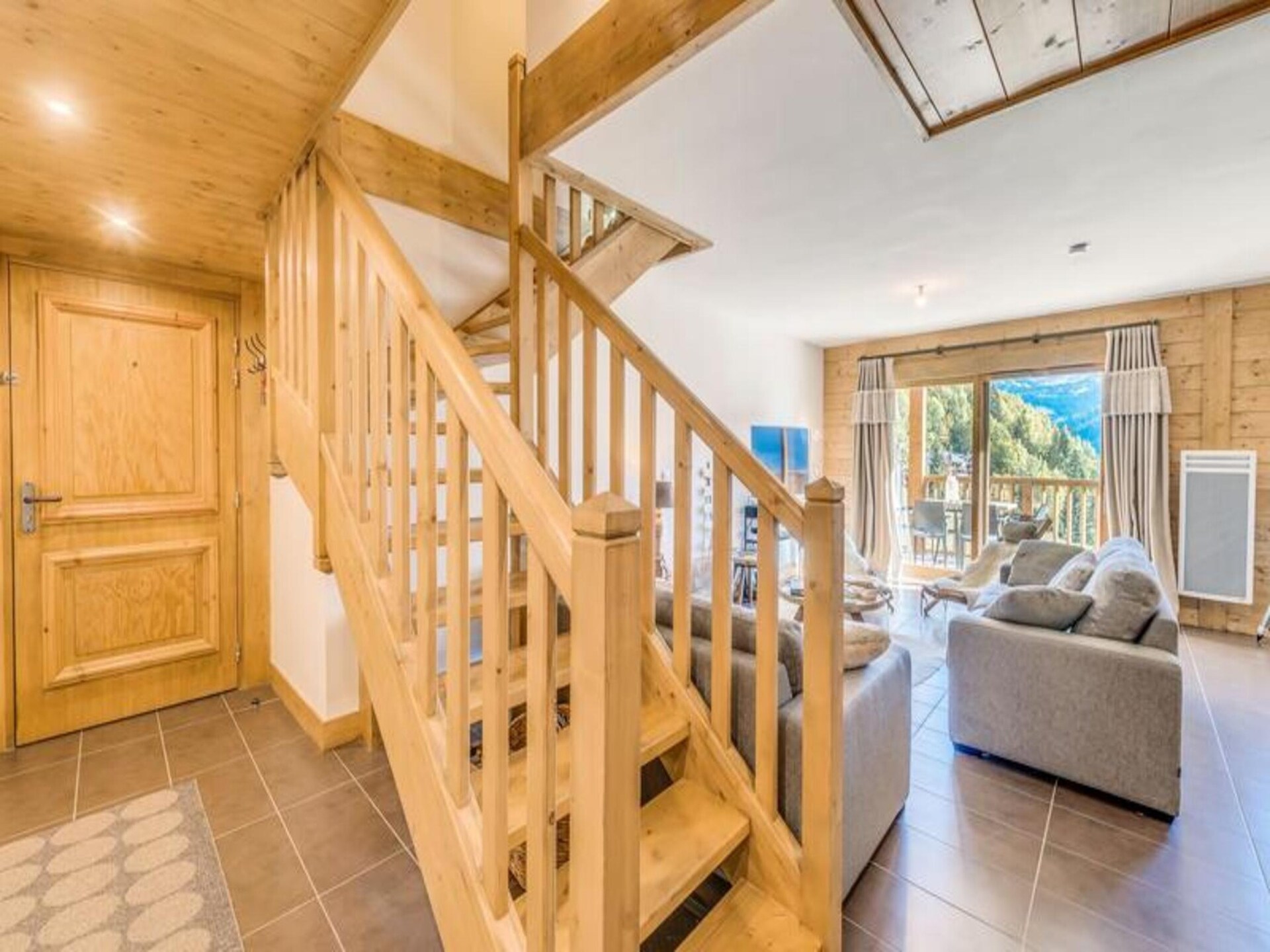 Ruim duplexappartement voor 10 personen, direct aan de piste in Champagny-en-Vanoise - foto 17