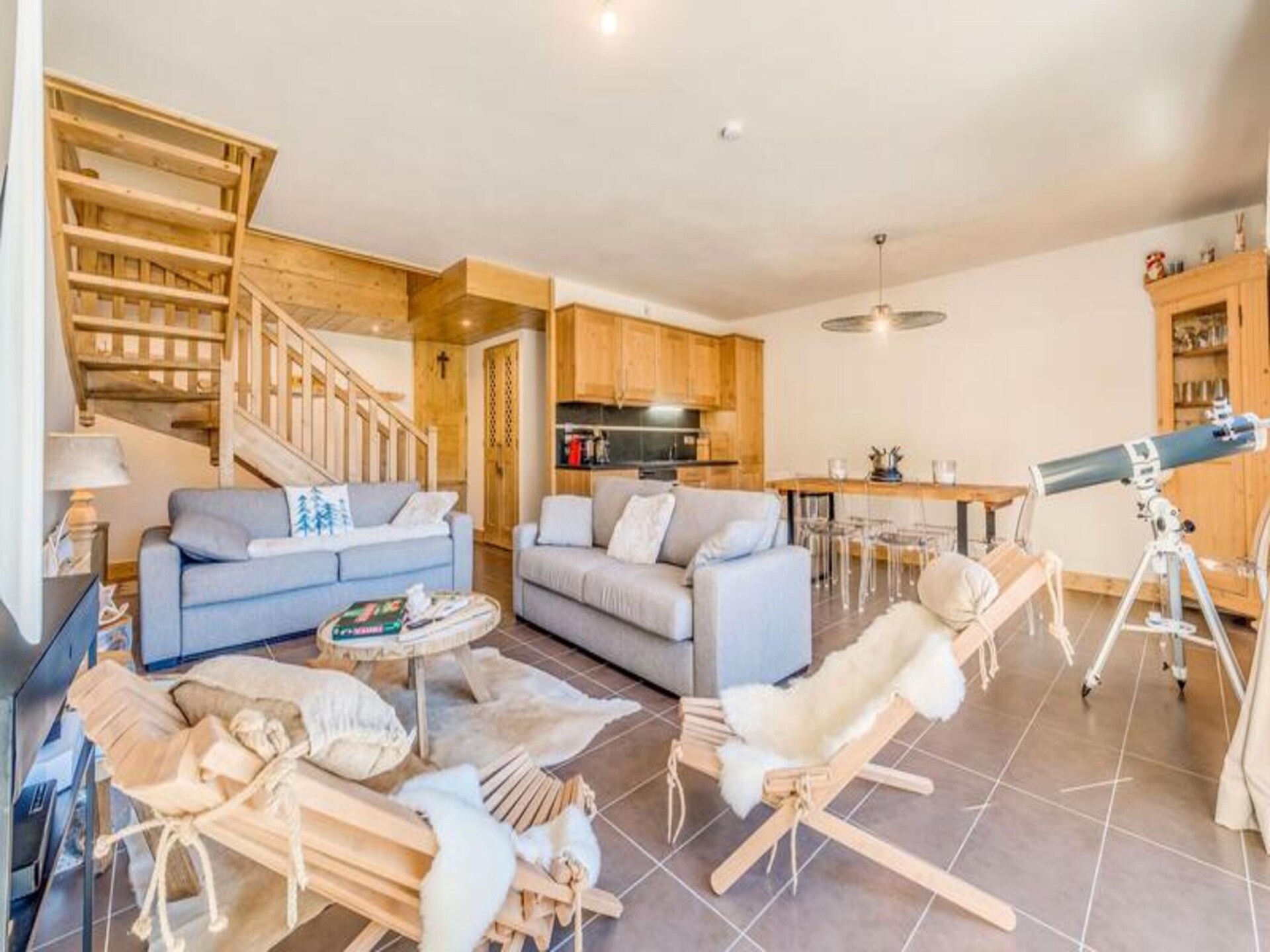 Ruim duplexappartement voor 10 personen, direct aan de piste in Champagny-en-Vanoise - foto 11
