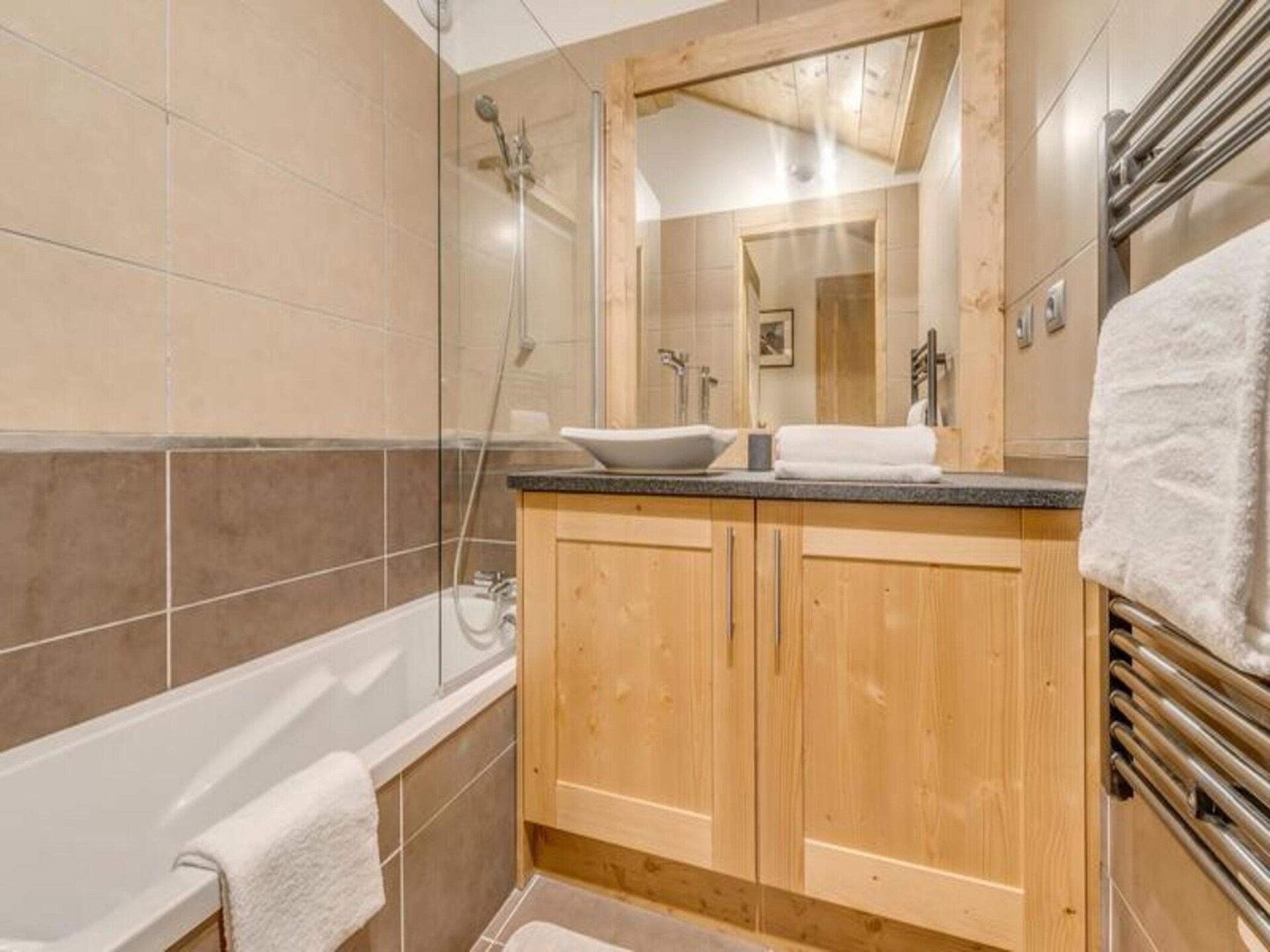 Ruim duplexappartement voor 10 personen, direct aan de piste in Champagny-en-Vanoise - foto 9