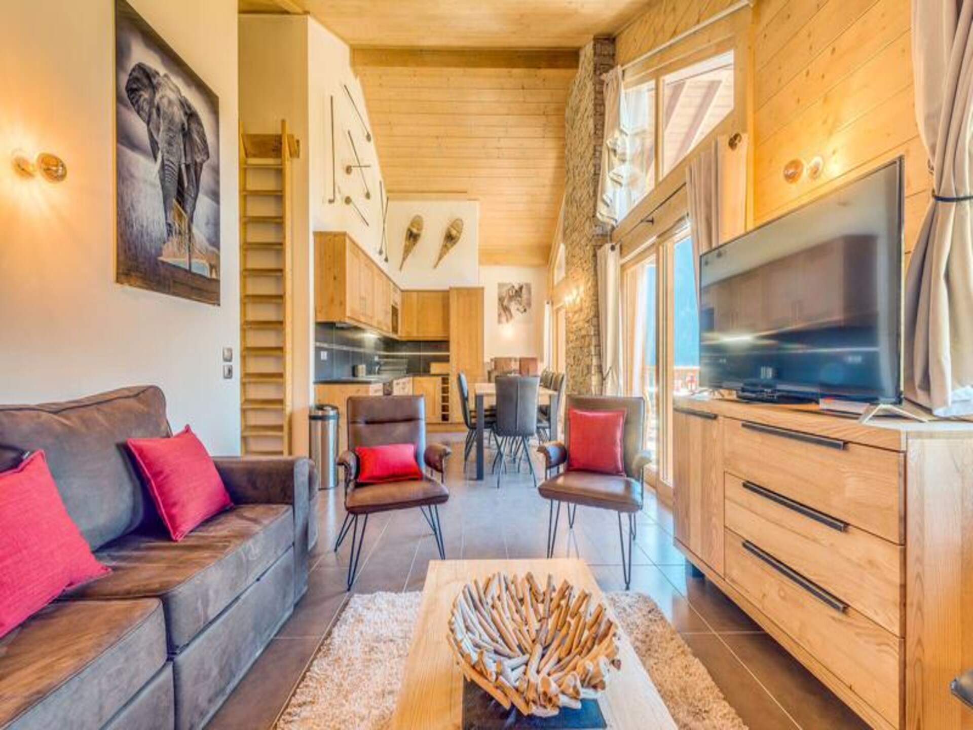 Duplex voor 10 personen in Champagny, 20 meter van de skilift - foto 4