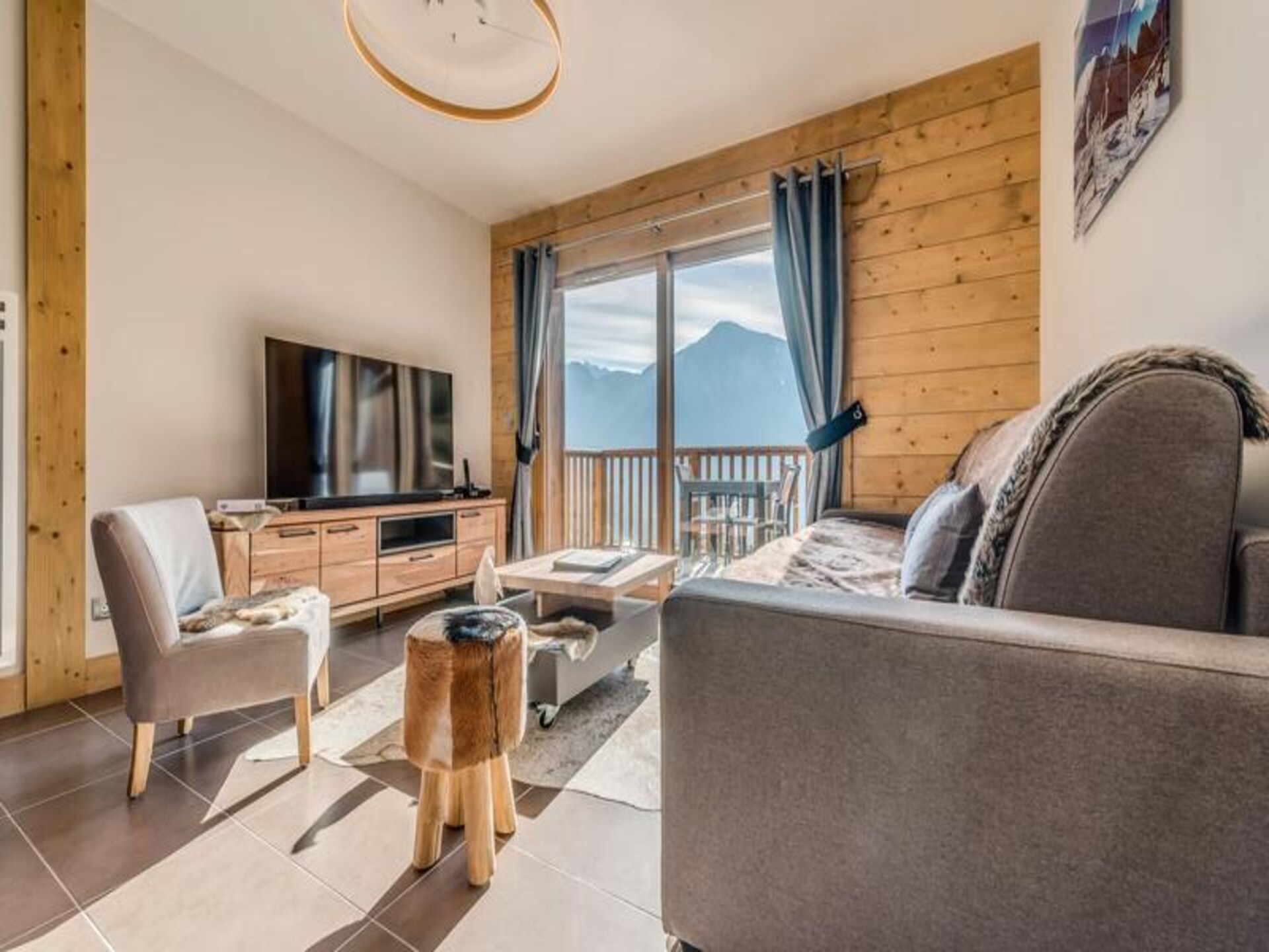 Ruim appartement op 20 meter van de gondel met uitzicht op het Vanoise-massief - foto 8