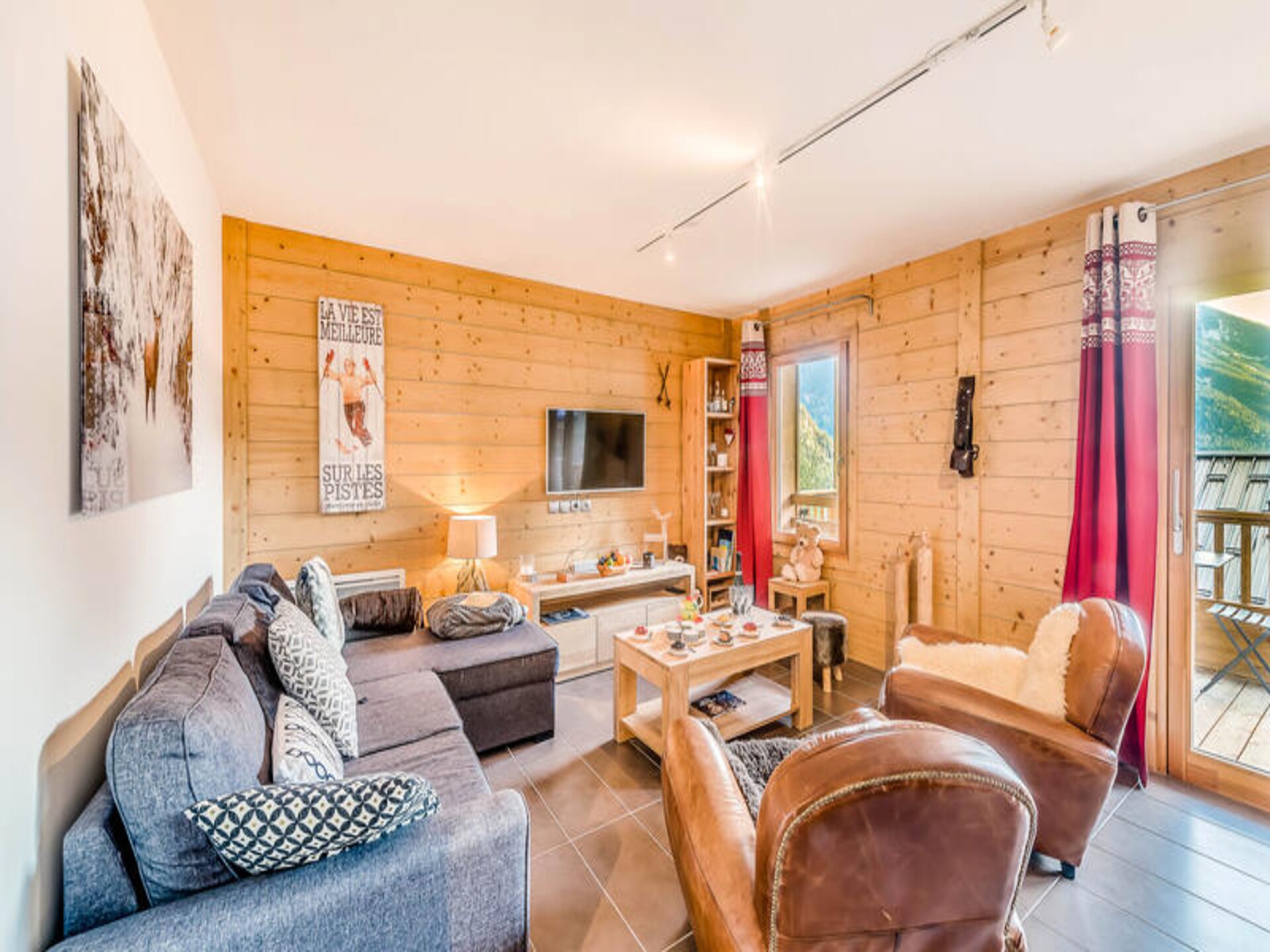 Ruim 8-persoons appartement op 20 meter van de gondellift in Champagny - foto 6