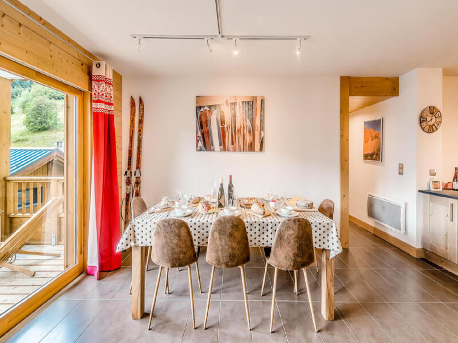 Ruim 8-persoons appartement op 20 meter van de gondellift in Champagny - foto 13