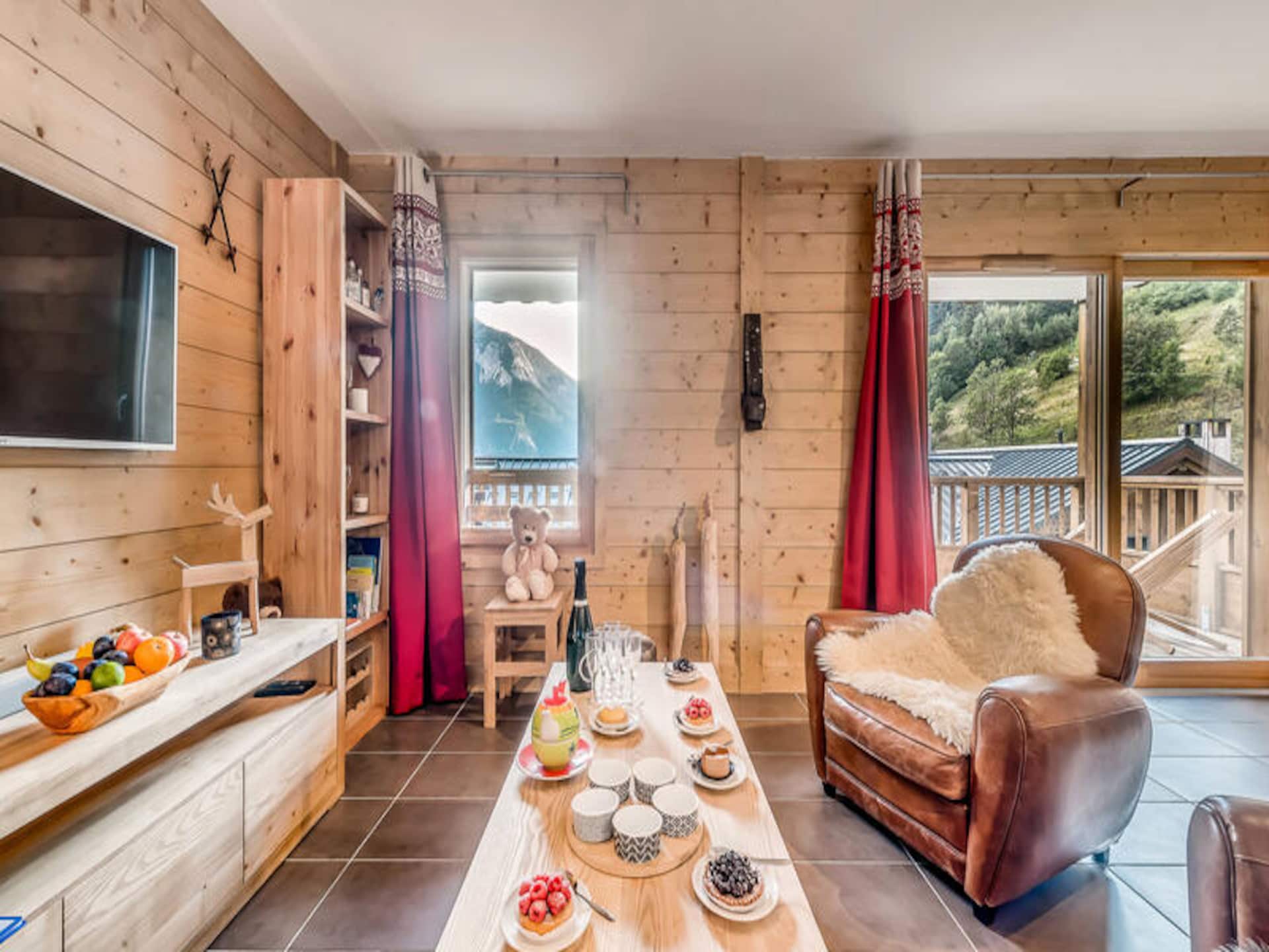 Ruim 8-persoons appartement op 20 meter van de gondellift in Champagny - foto 16