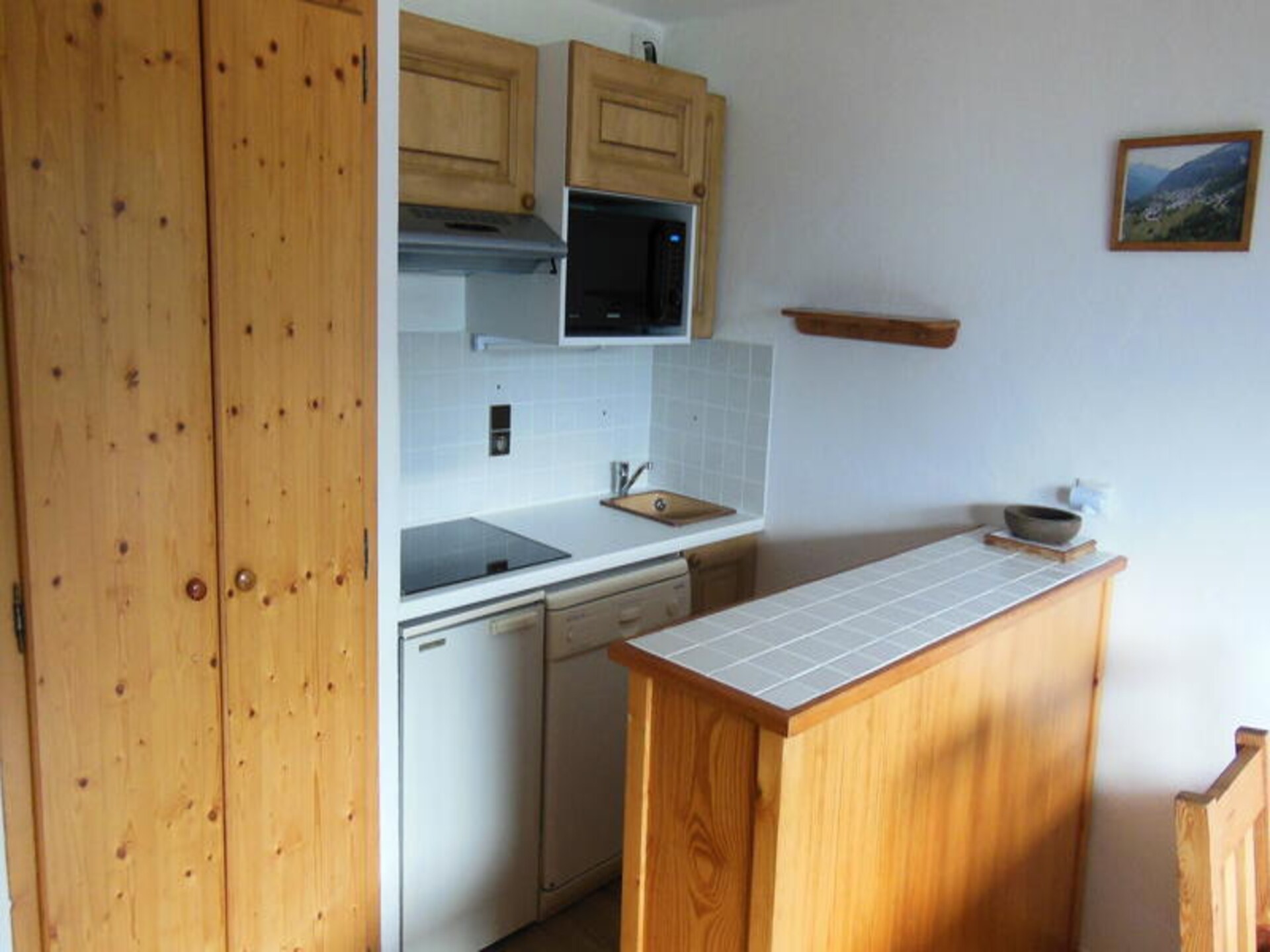 Gezellig appartement in Champagny-en-Vanoise met zuidelijk balkon en skiopslag - foto 17