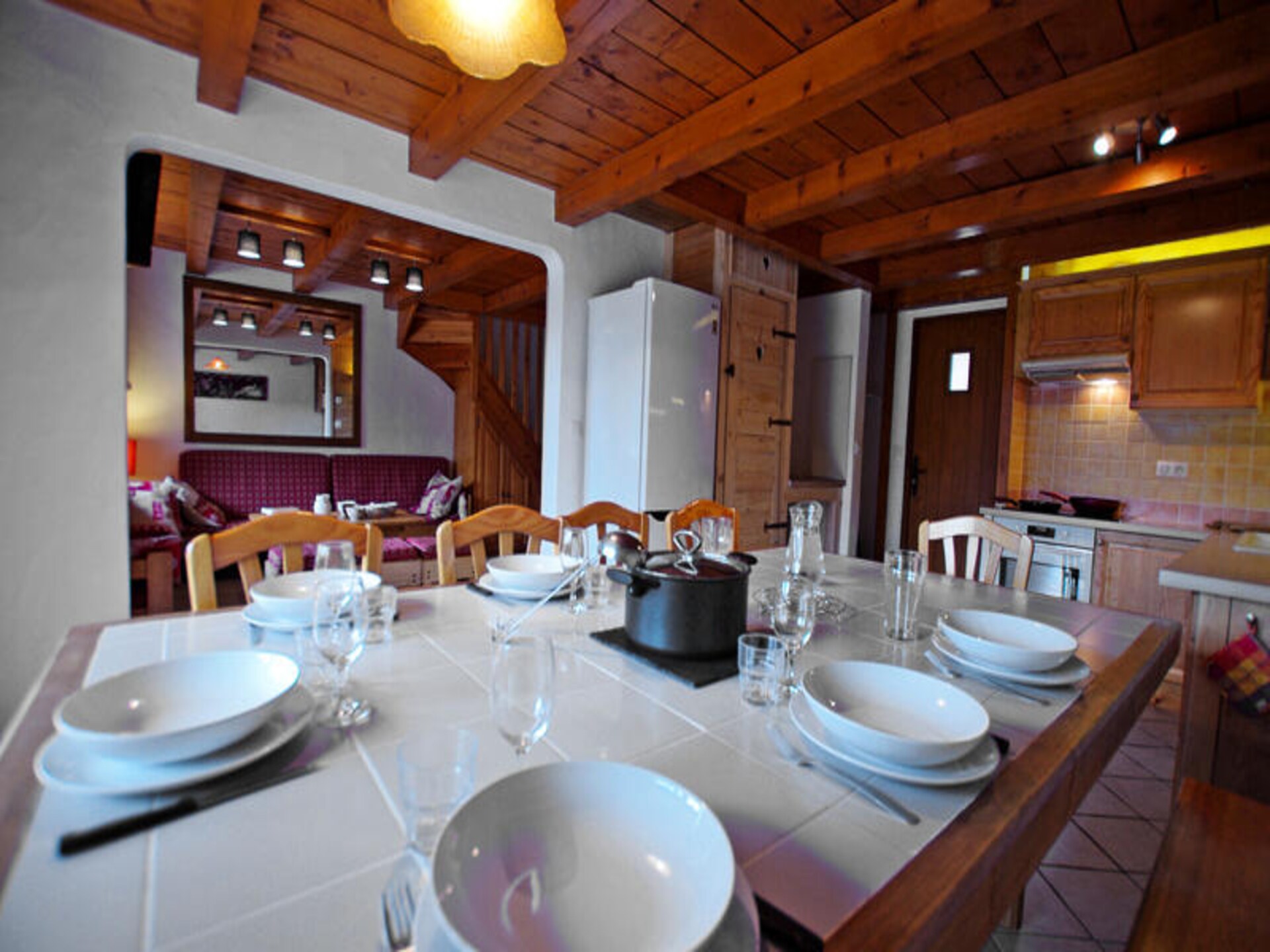 Ruim triplex-appartement voor 12 personen nabij de pistes in Champagny-en-Vanoise - foto 19