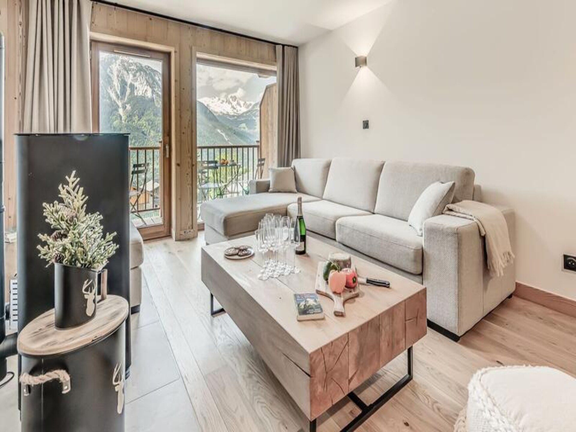 Luxe 8-persoons appartement met balkons en uitzicht in Champagny en Vanoise - foto 17