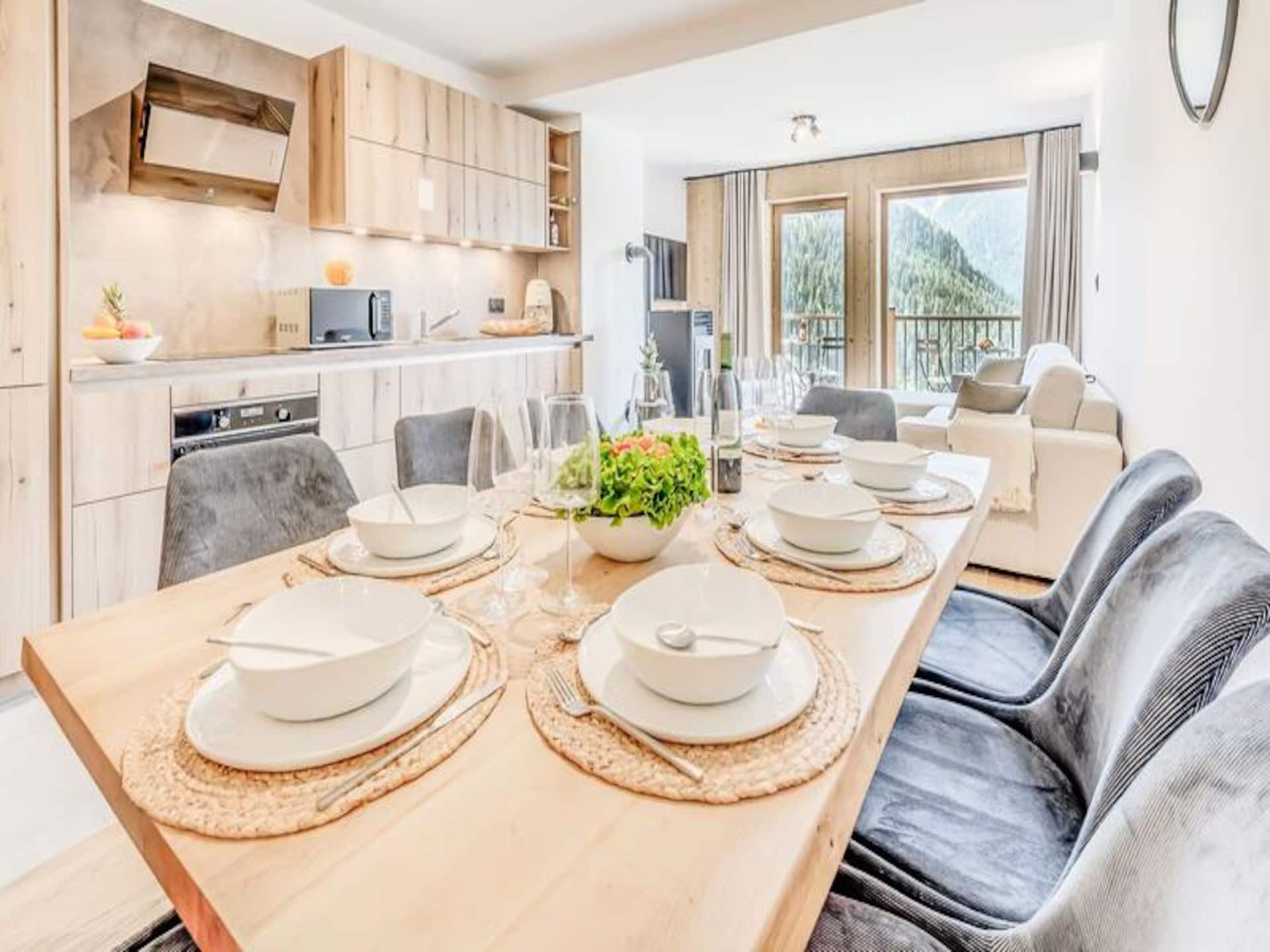 Luxe 8-persoons appartement met balkons en uitzicht in Champagny en Vanoise - foto 29