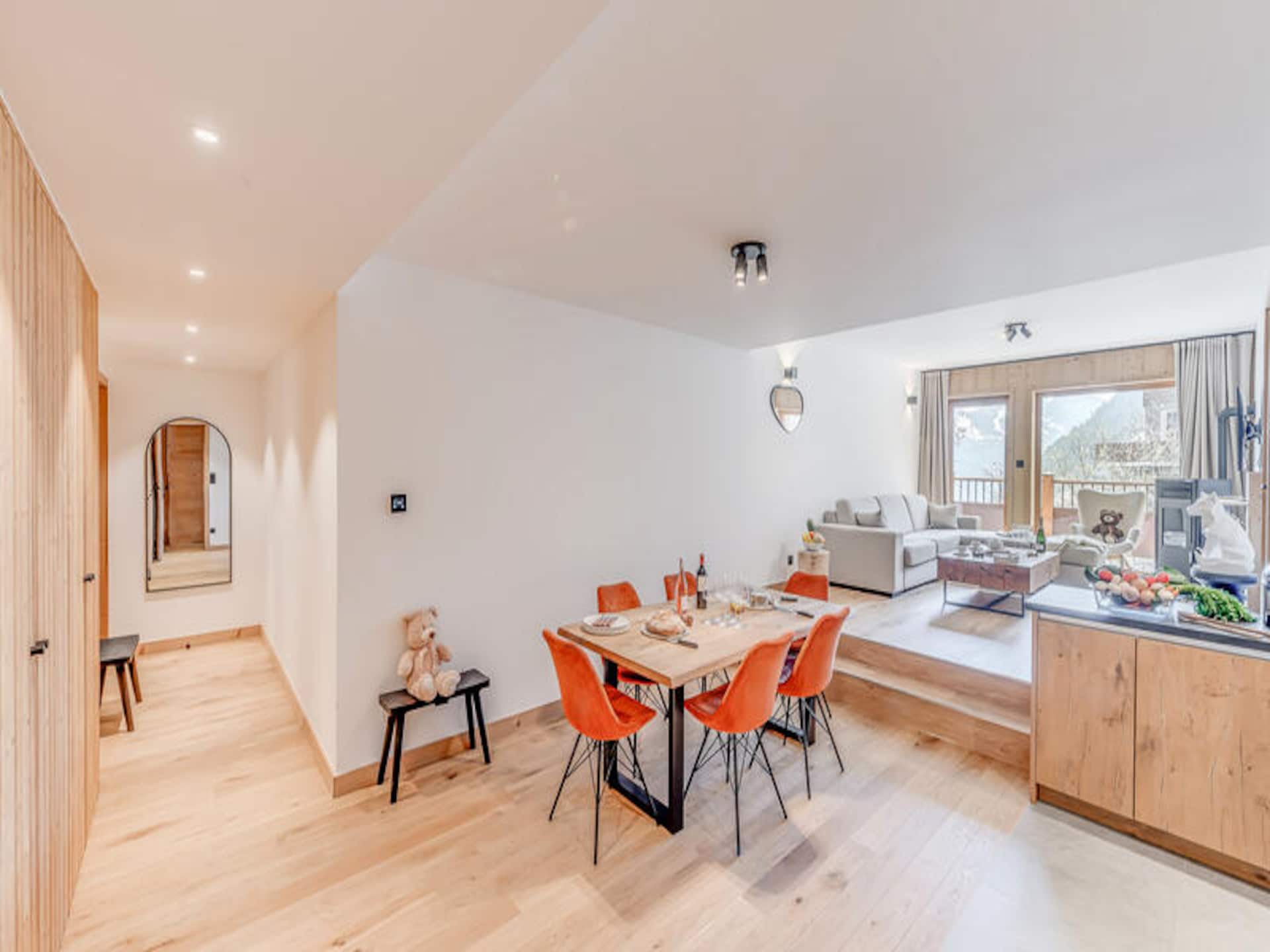 Ruim 8-persoons appartement met balkon vlakbij de pistes in Champagny en Vanoise - foto 16