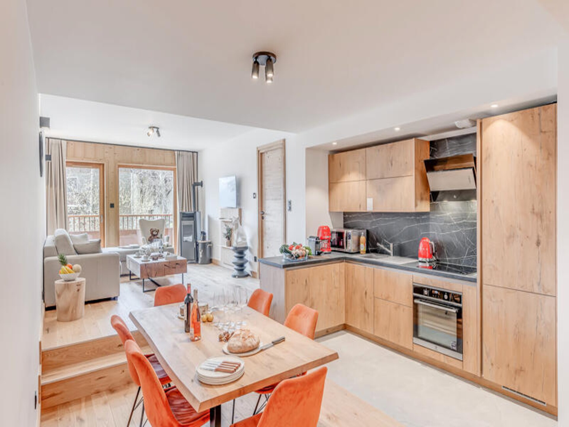 Ruim 8-persoons appartement met balkon vlakbij de pistes in Champagny en Vanoise - foto 18