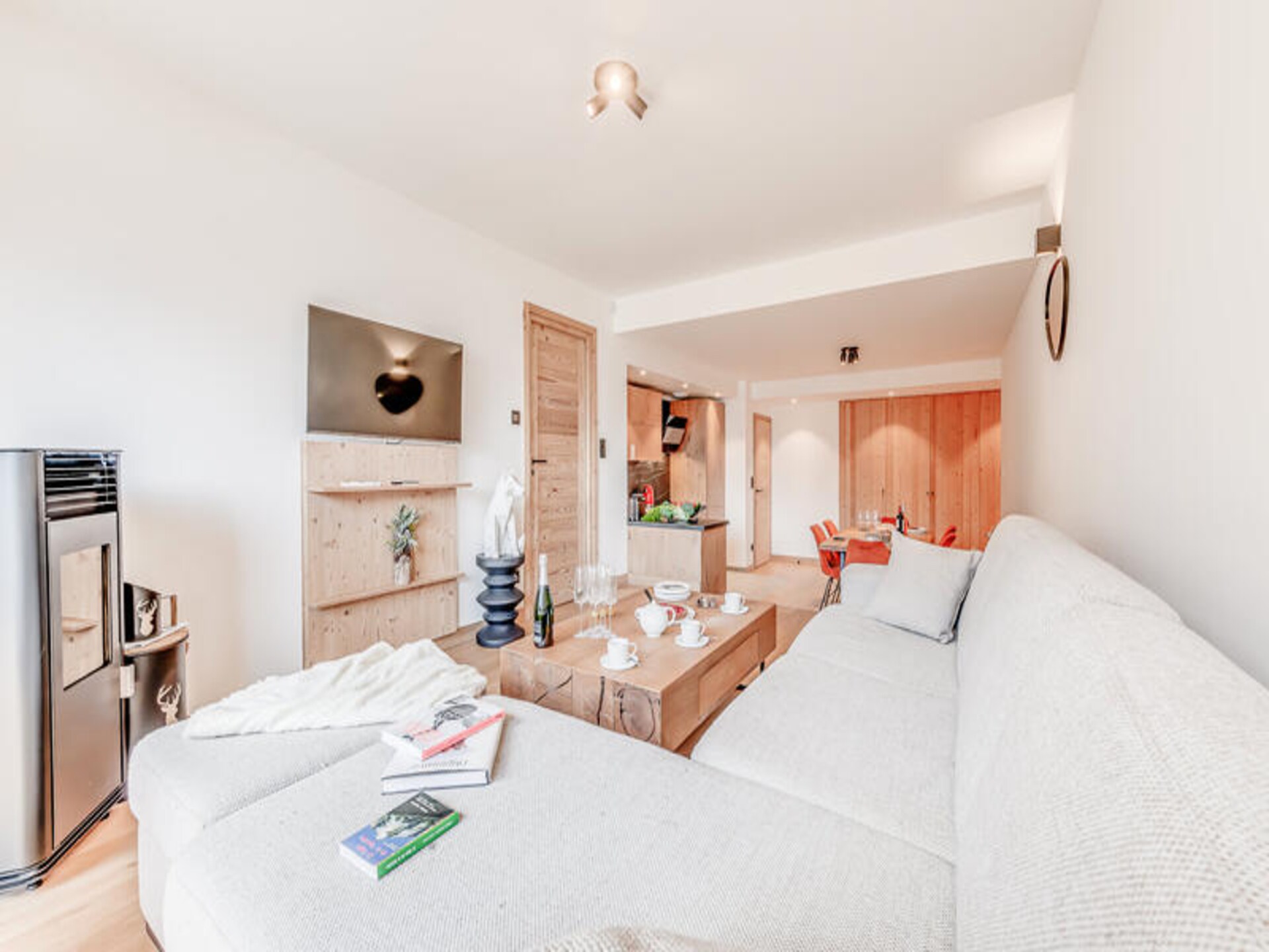Ruim 8-persoons appartement met balkon vlakbij de pistes in Champagny en Vanoise - foto 28