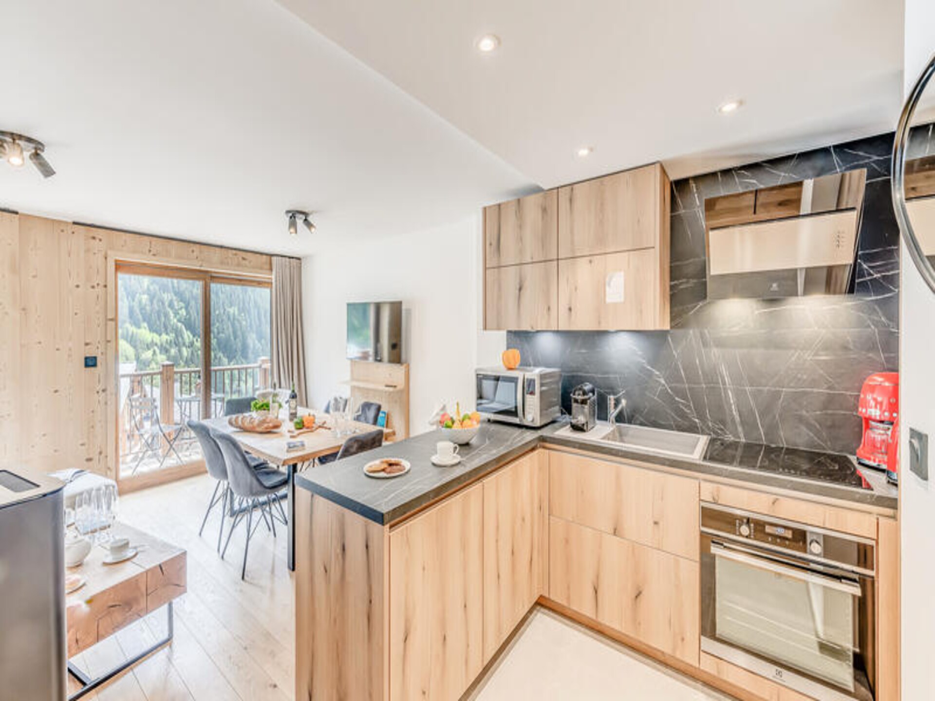 Nieuw 4-sterrenappartement in Champagny en Vanoise met zwembad en sauna - foto 19