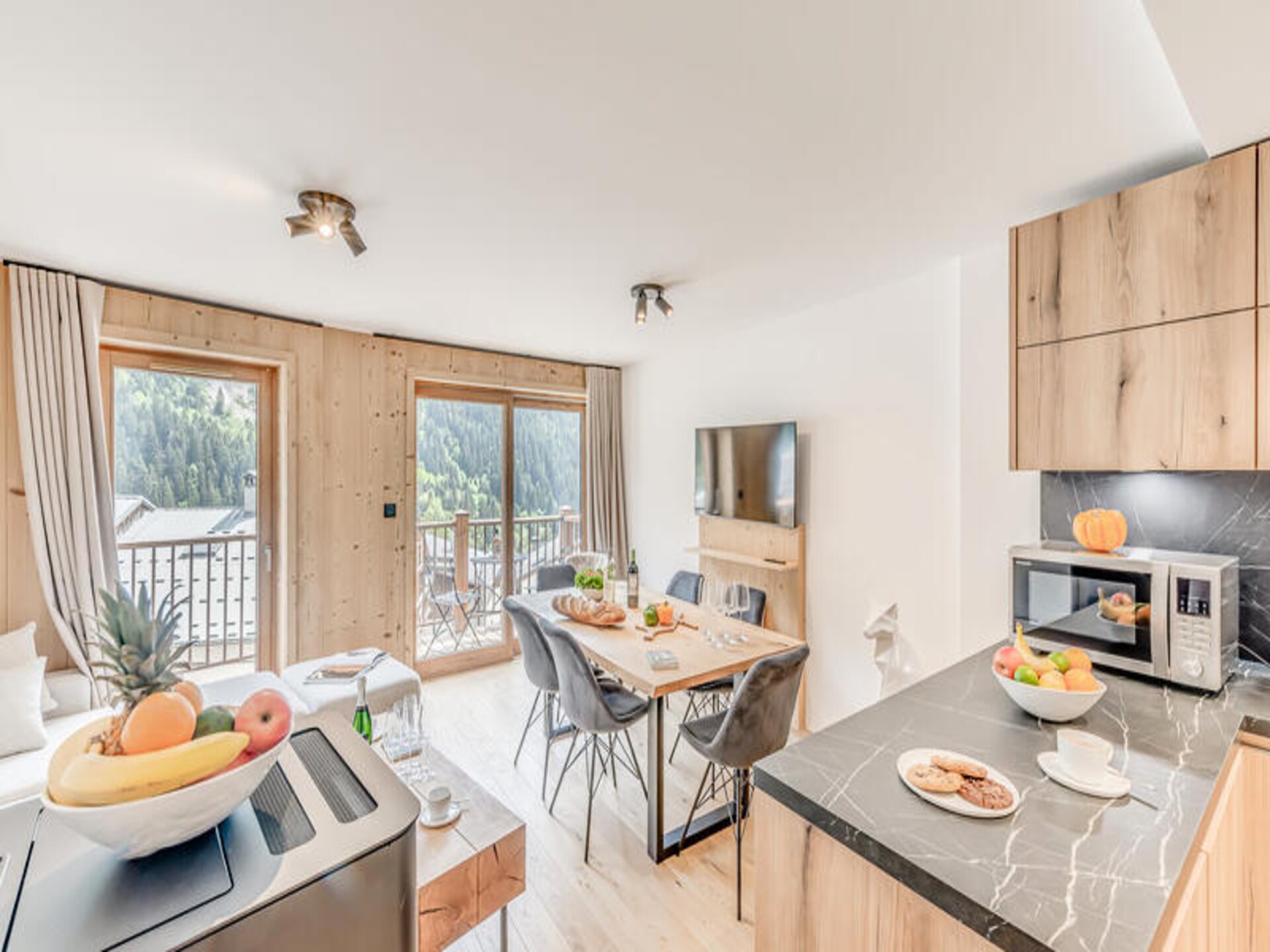 Nieuw 4-sterrenappartement in Champagny en Vanoise met zwembad en sauna - foto 20