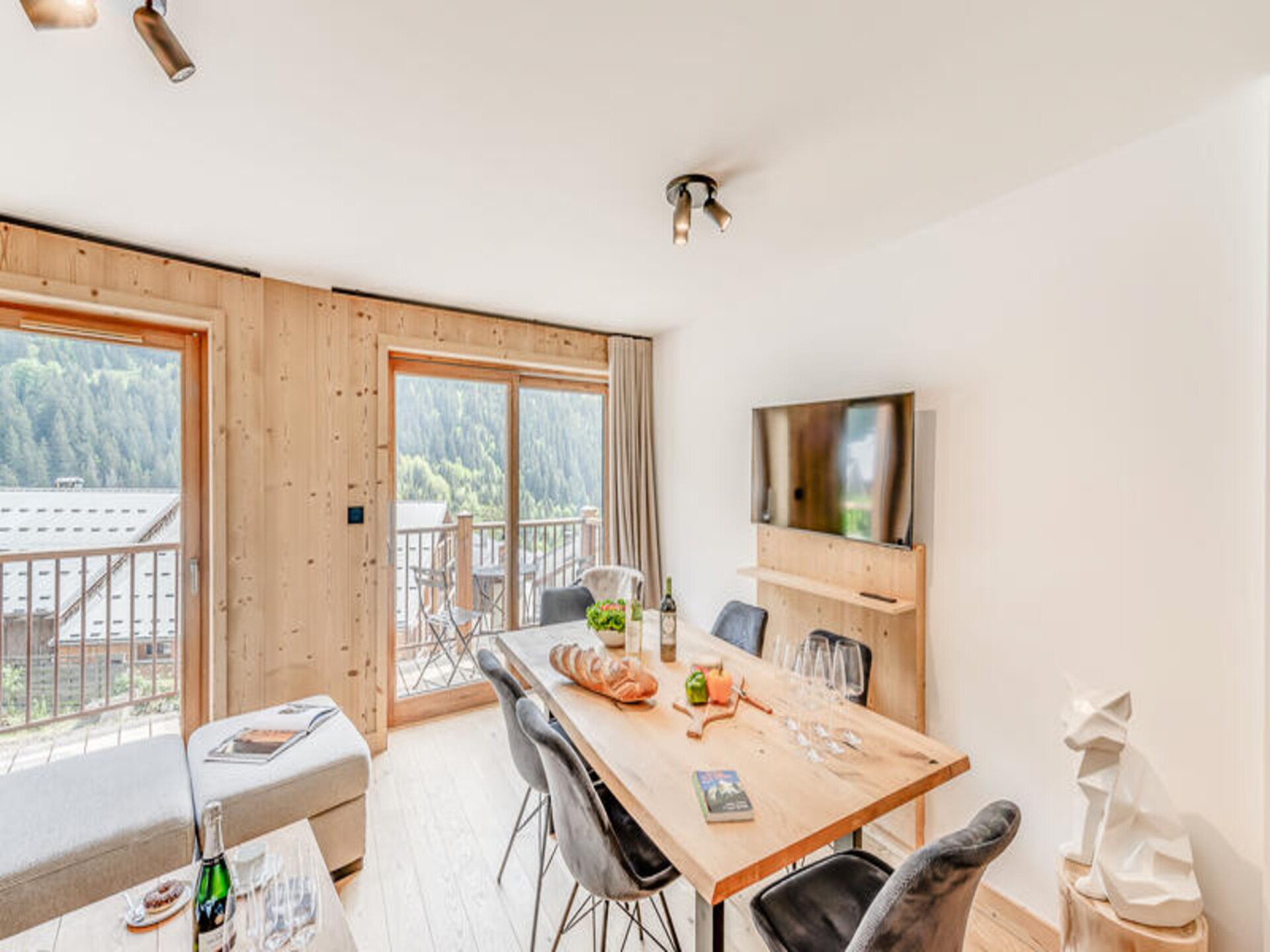 Nieuw 4-sterrenappartement in Champagny en Vanoise met zwembad en sauna - foto 22