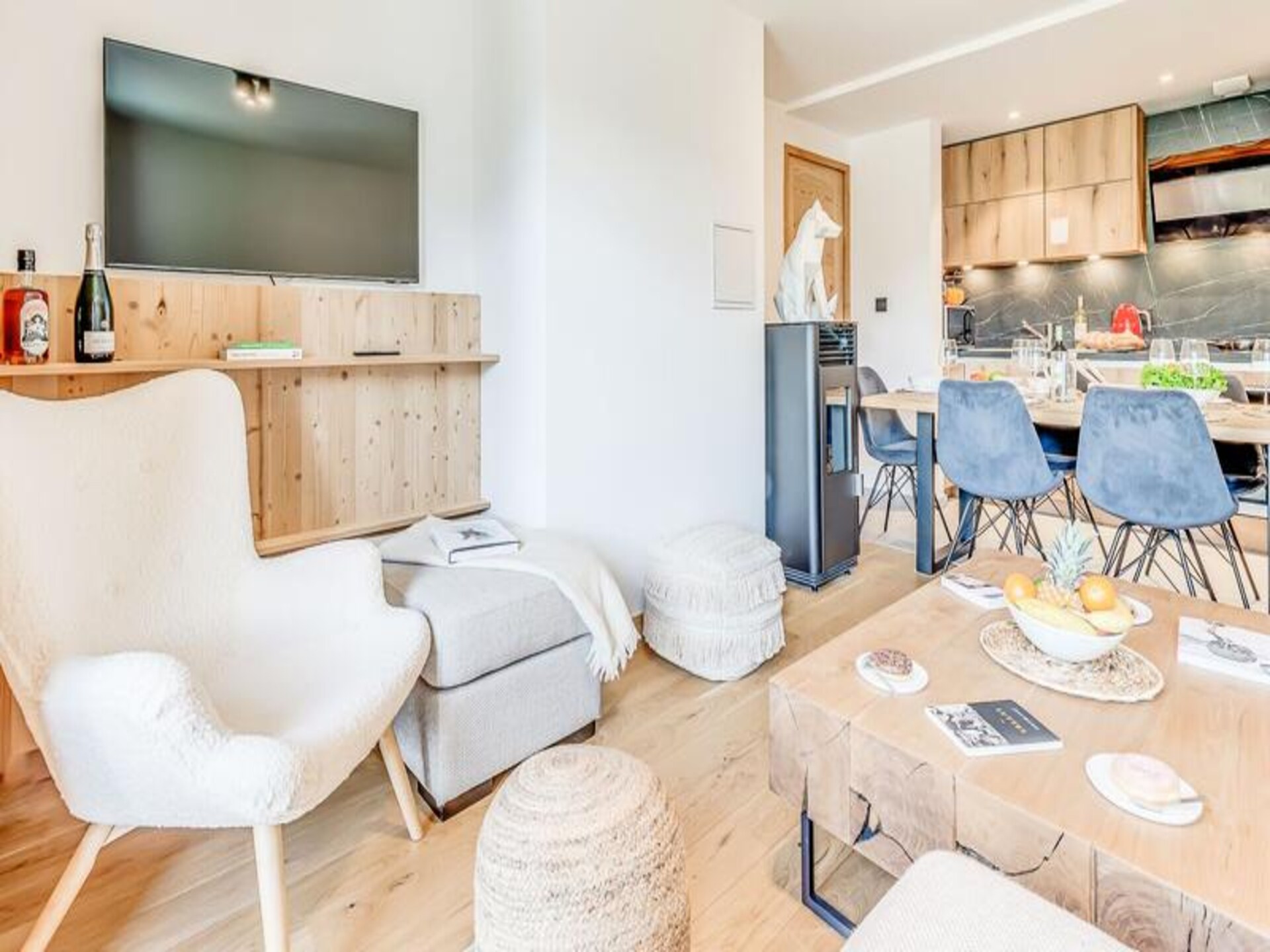 Modern 4-sterrenappartement in Champagny en Vanoise voor 6 personen - foto 21