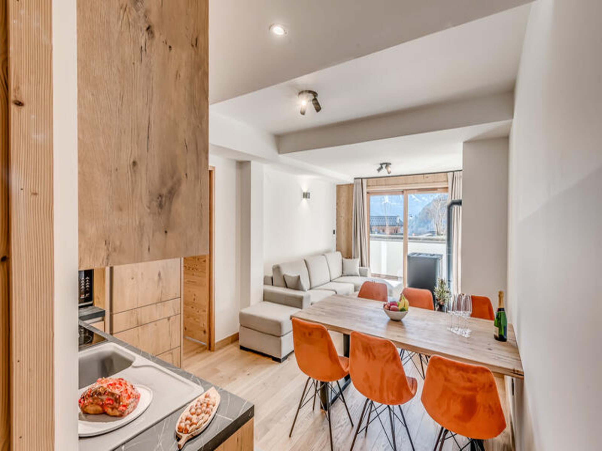 Knus appartement voor 6 in Champagny en Vanoise met groot zonnig terras - foto 14