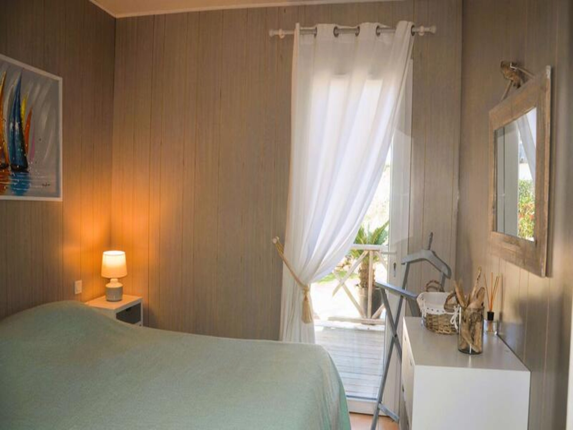 Houten chalet voor 6 personen bij Saint-Tropez met airco en tuin - foto 14