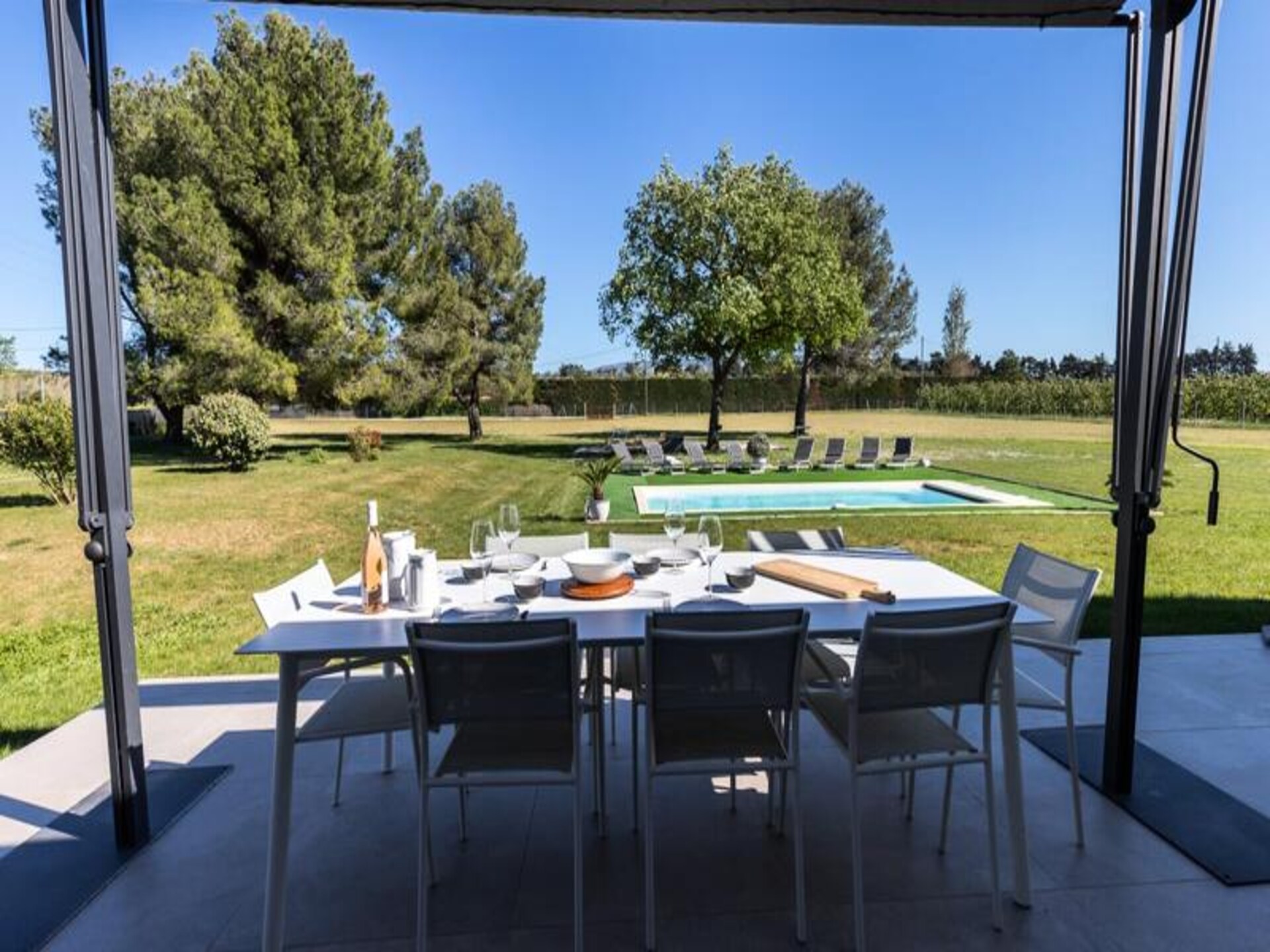 Modern vakantiehuis met privézwembad en wijngaardzicht bij Isle-sur-la-Sorgue - foto 31
