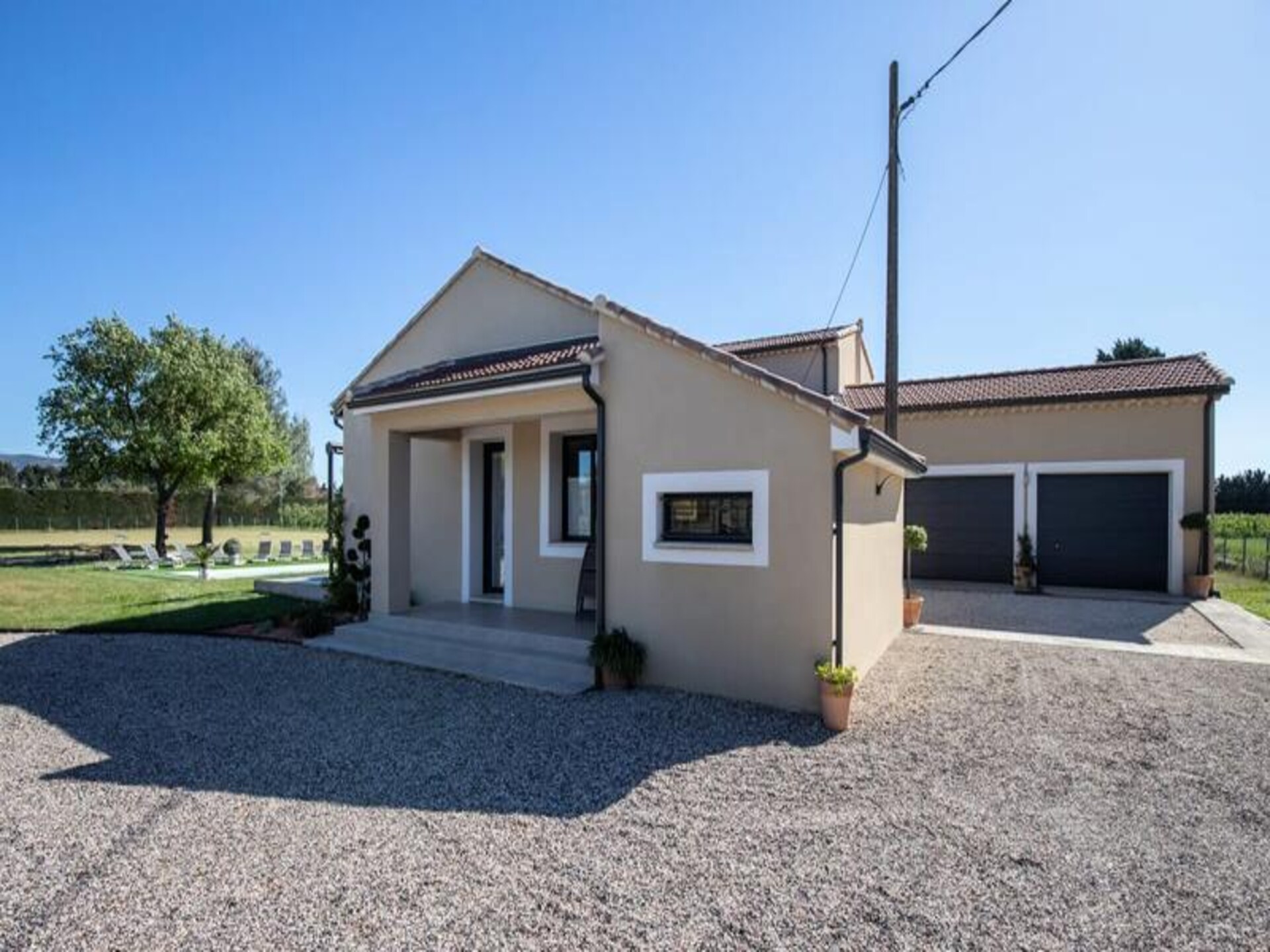 Modern vakantiehuis met privézwembad en wijngaardzicht bij Isle-sur-la-Sorgue - foto 35