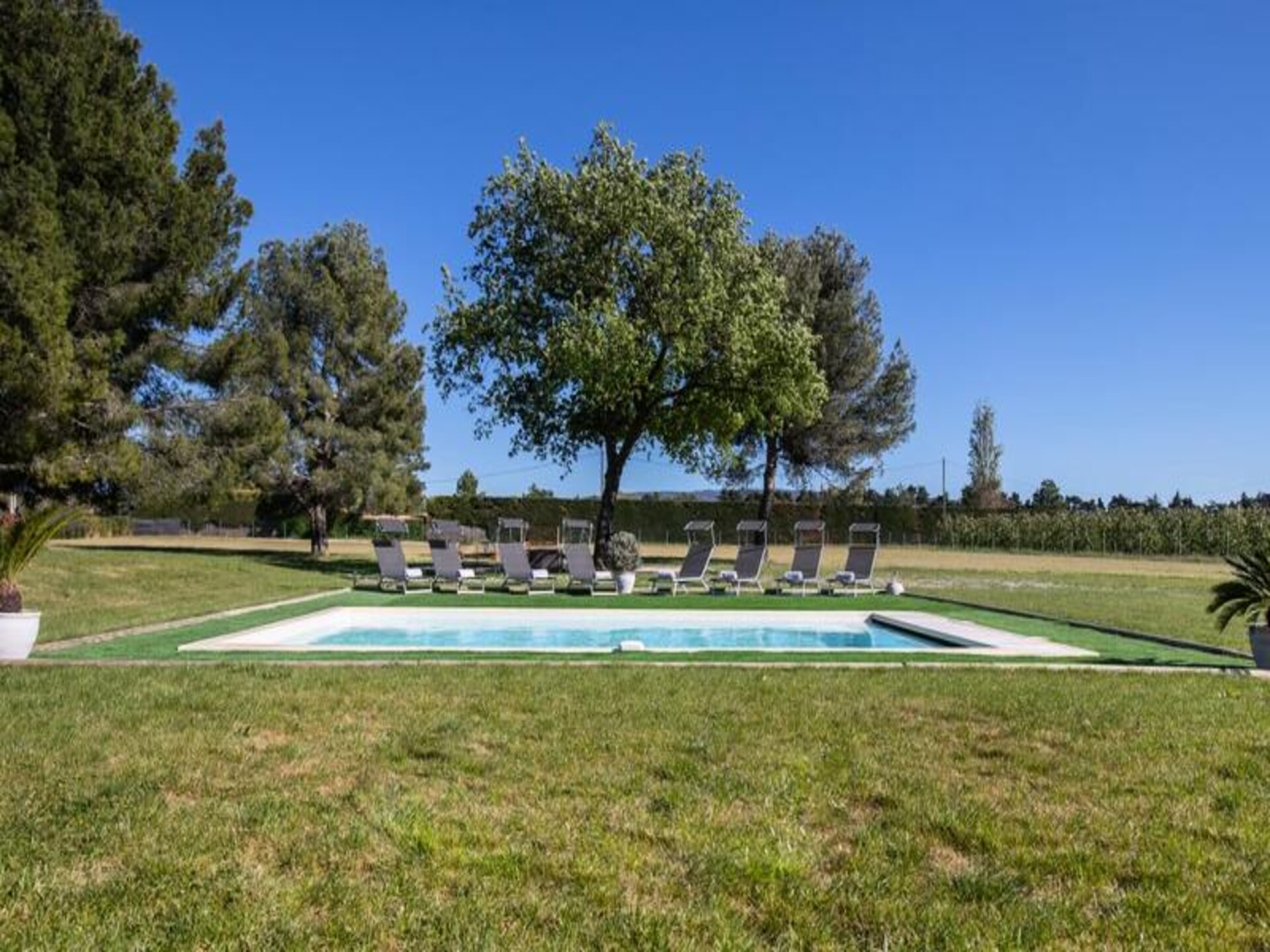 Modern vakantiehuis met privézwembad en wijngaardzicht bij Isle-sur-la-Sorgue - foto 36