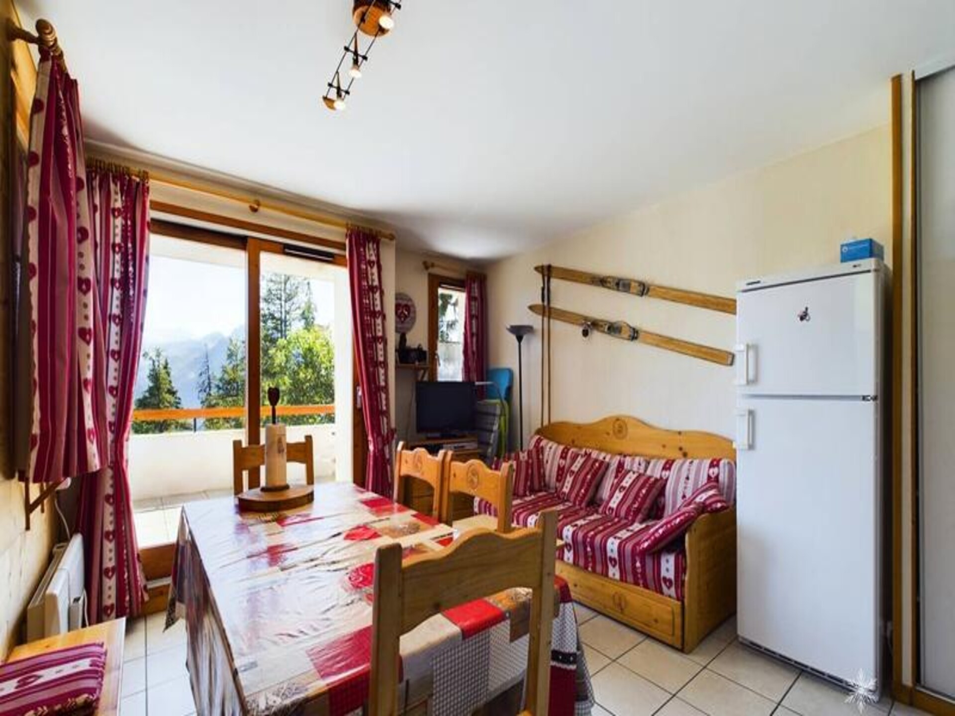 Appartement 6 pers. op 300m van de pistes in Montvalezan met terras op het zuiden - foto 2