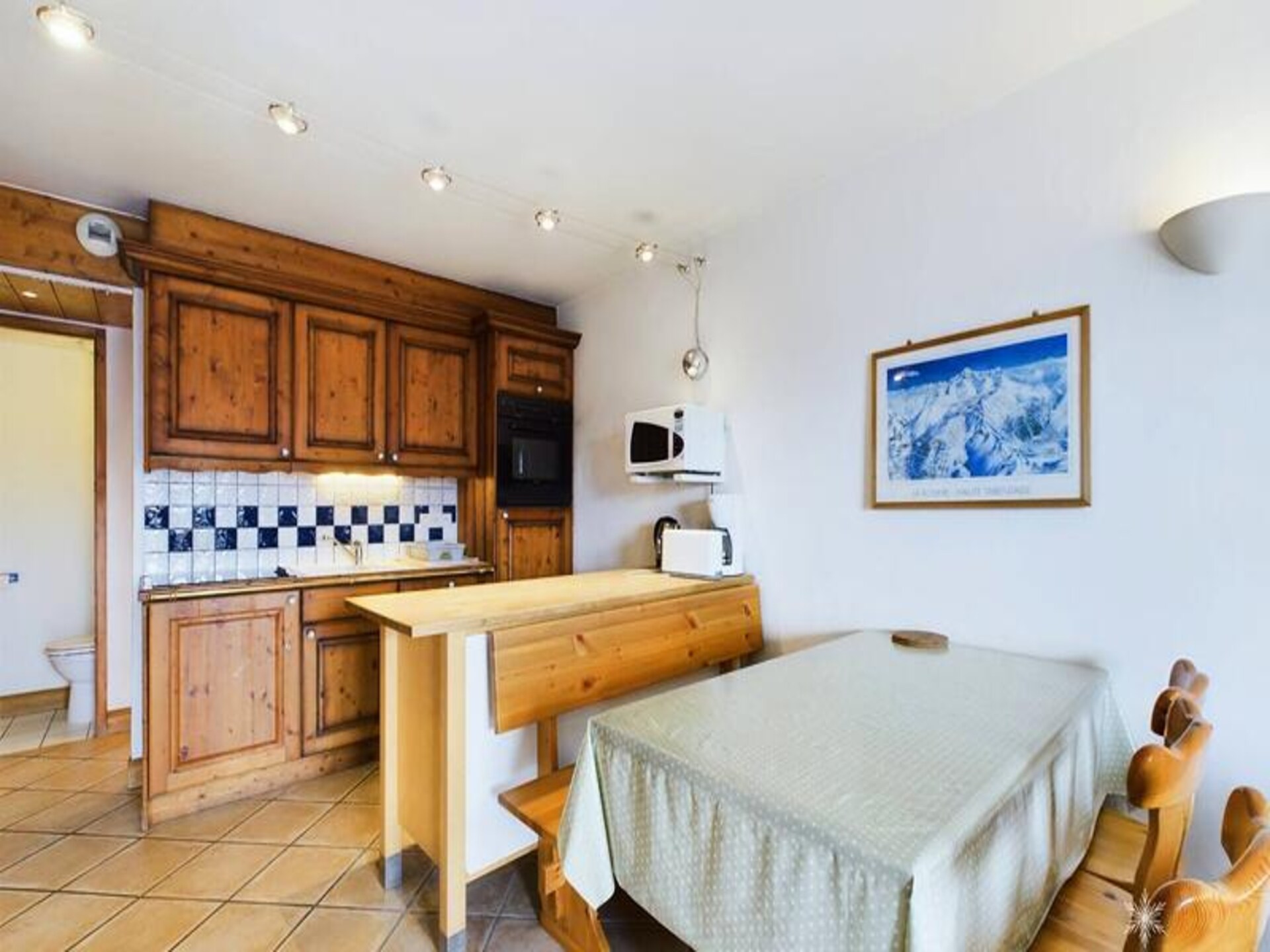 Ruim appartement voor 6 personen in Montvalezan met uitzicht op de bergen - foto 4